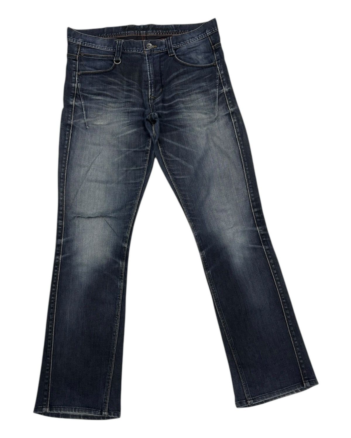 HIDEAWAYS × If Six Was Nine × Nicole Club Nicole Club For Men NCFM Indigo Flared Jeans Size US 34 / EU 50 - 5 Thumbnail