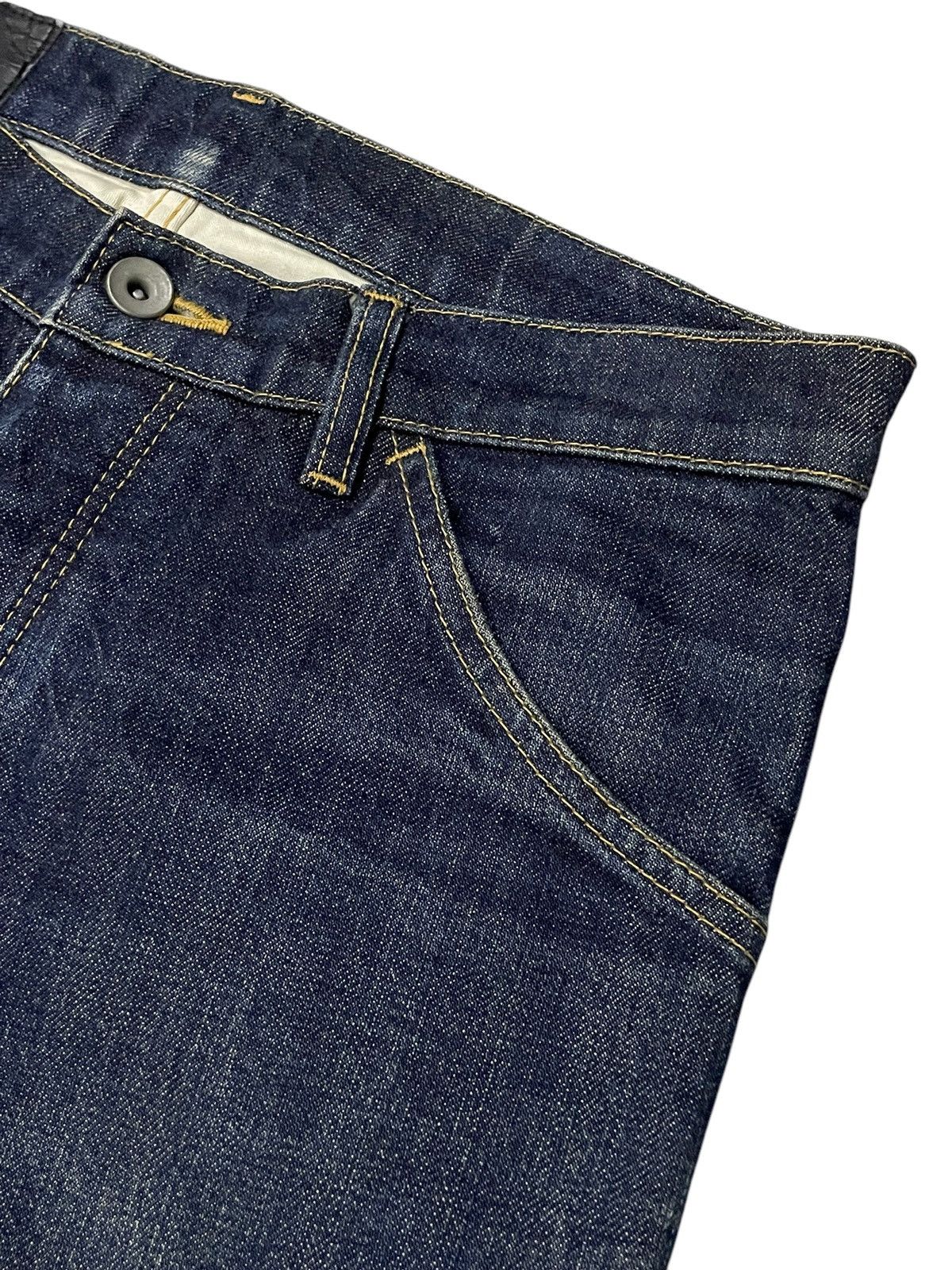 Attachment Attachment Japan Spiral Curved Stacked Leg Long Seam Jeans Size US 30 / EU 46 - 10 Thumbnail