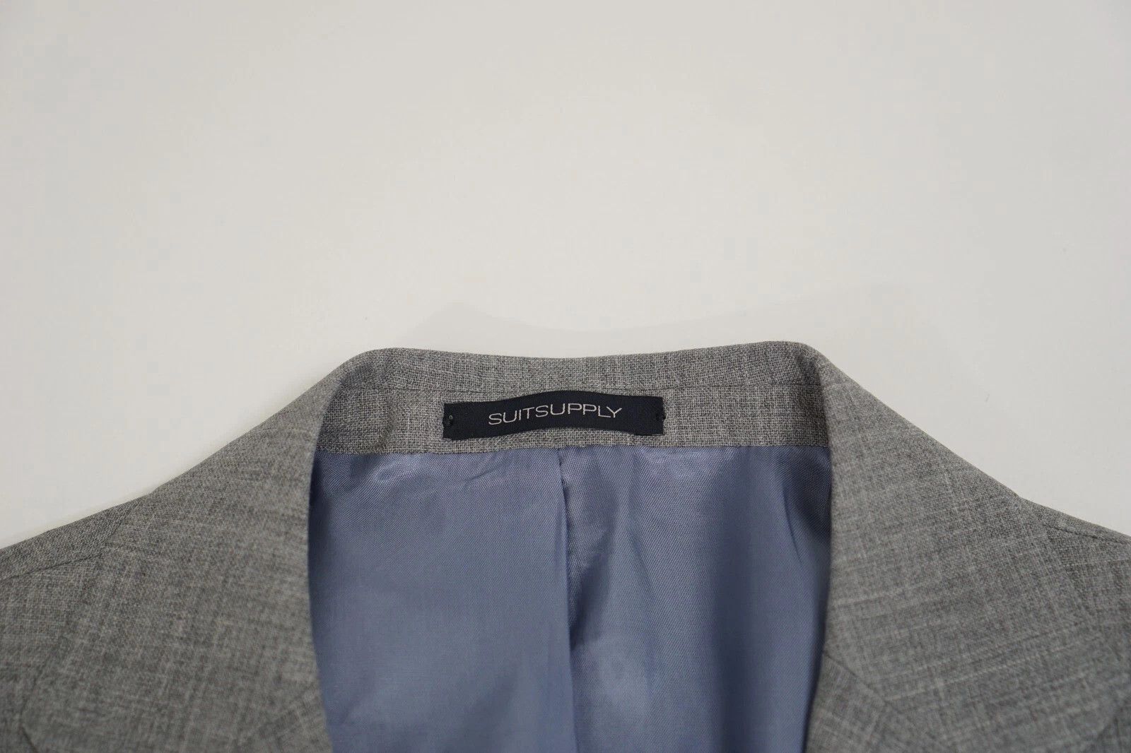 Suitsupply Men Suitsupply Blazer La Spalla Lanificio Wool Grey UK/US36S Size 36S - 3 Thumbnail