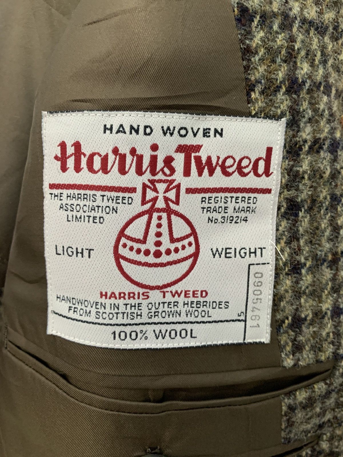 Harris Tweed Vintage Harris Tweed Houndstooth Wool Coat Blazer Size US M / EU 48-50 / 2 - 10 Thumbnail