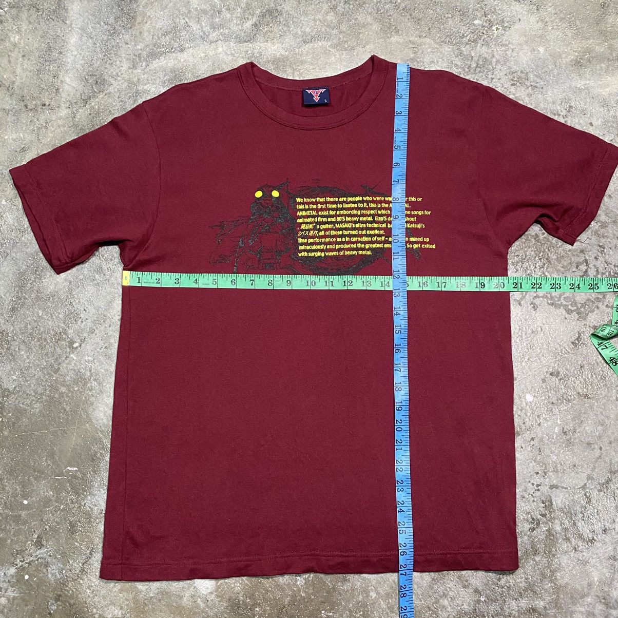 Band Tees × Japanese Brand MARS 16 ANIMETAL BAND T SHIRT Size US M / EU 48-50 / 2 - 14 Thumbnail