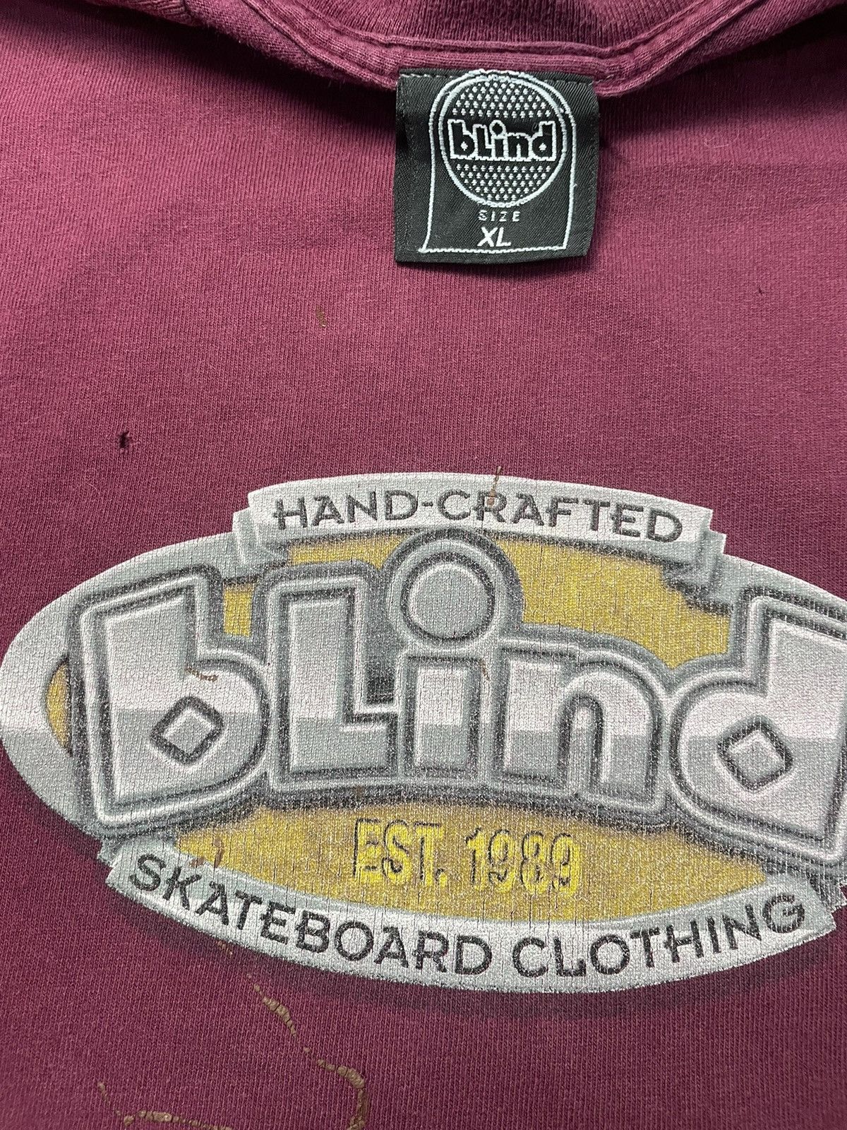 Hook-Ups × Vintage × World Industries Vintage Blind Skateboard Shirt Size US XL / EU 56 / 4 - 3 Thumbnail