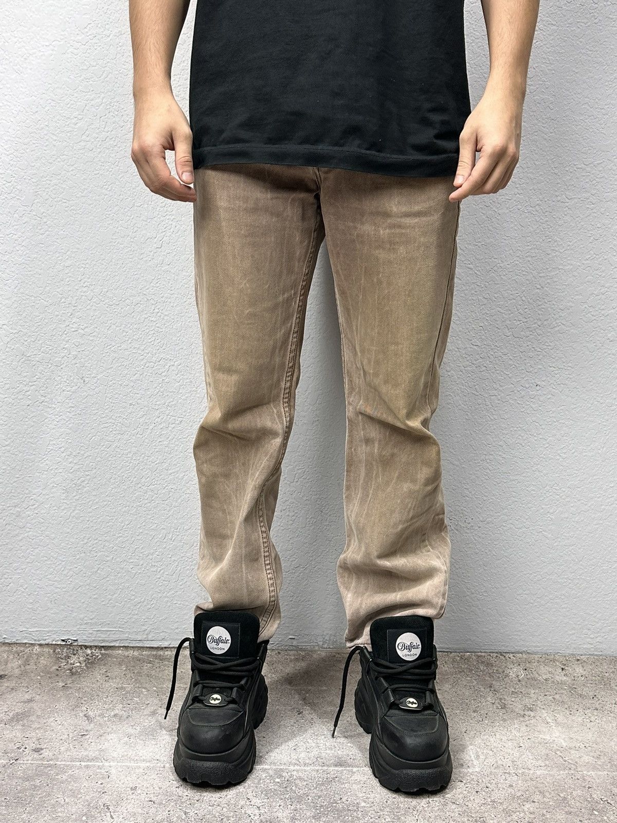 Versace Medusa Versace Original Fit Brown Jeans Style Vintage Pants Size US 31 - 3 Thumbnail