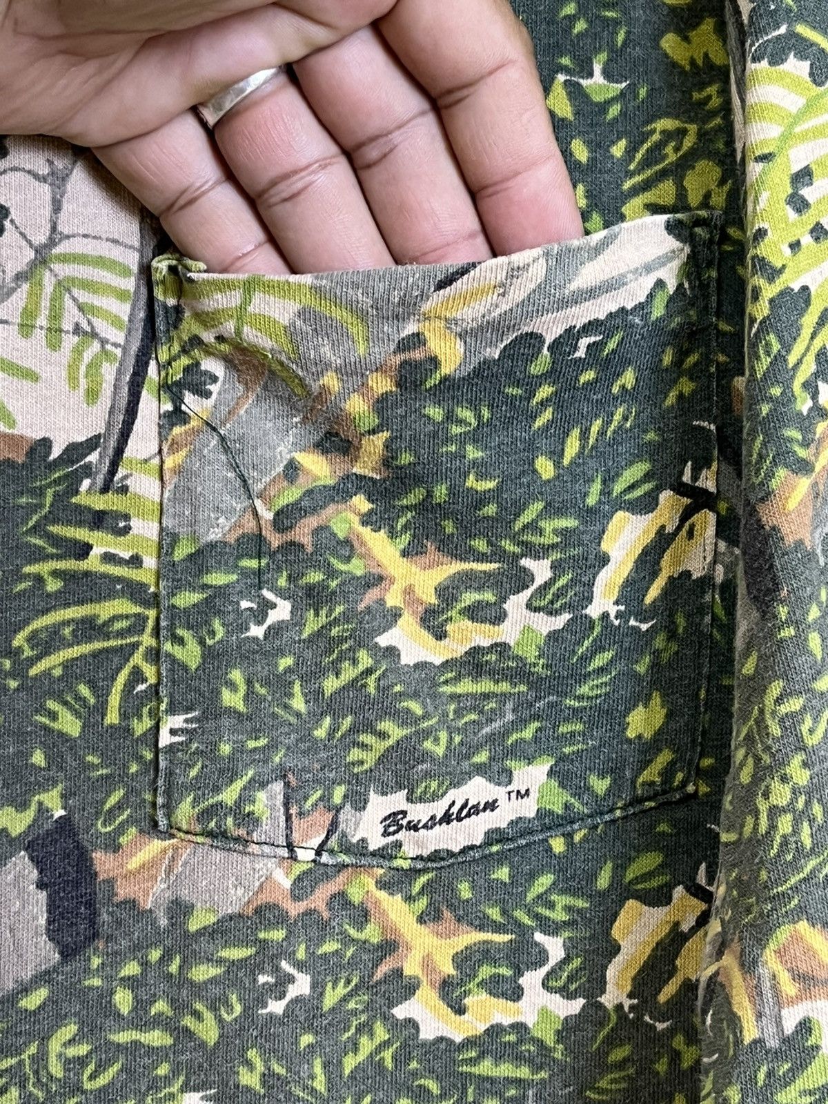 COLIMBO VINTAGE 1989 BUSHLAN SOUTH TEXAS CAMOUFLAGE L/S T SHIRT Size US M / EU 48-50 / 2 - 5 Thumbnail