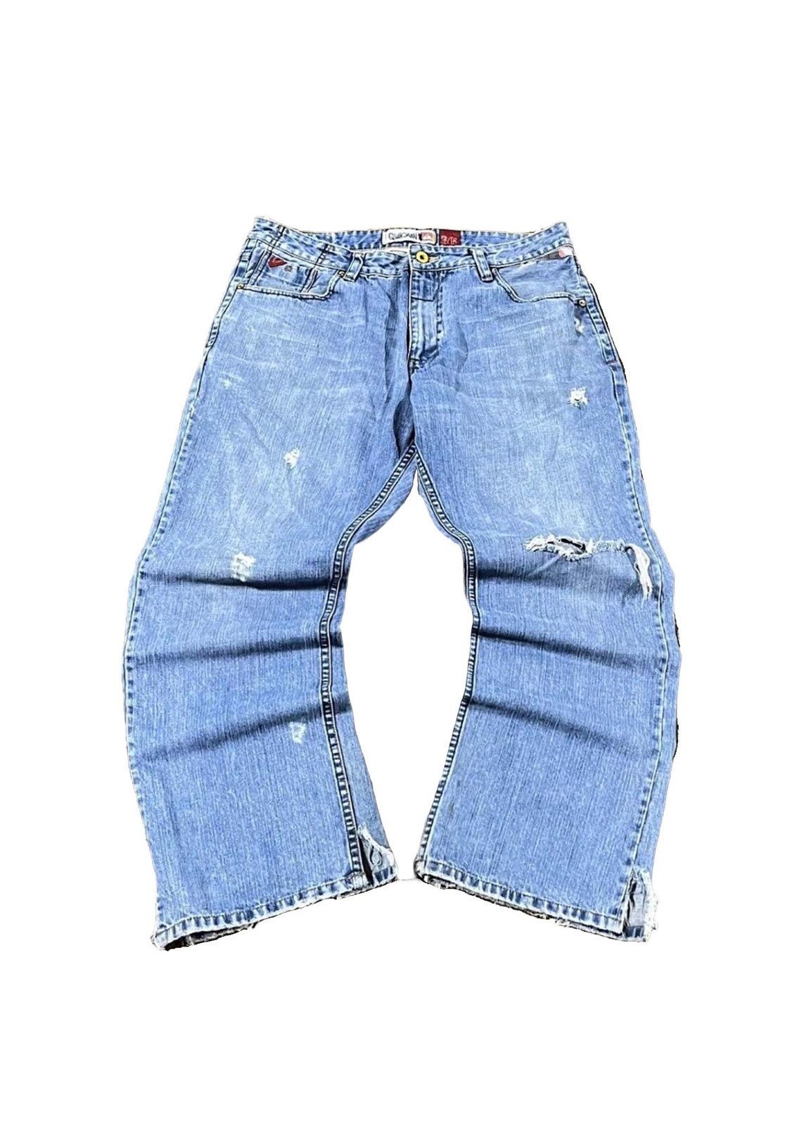Quiksilver Vintage Y2K extra baggy Quiksilver Quikjean denim Size US 36 / EU 52 - 1 Thumbnail