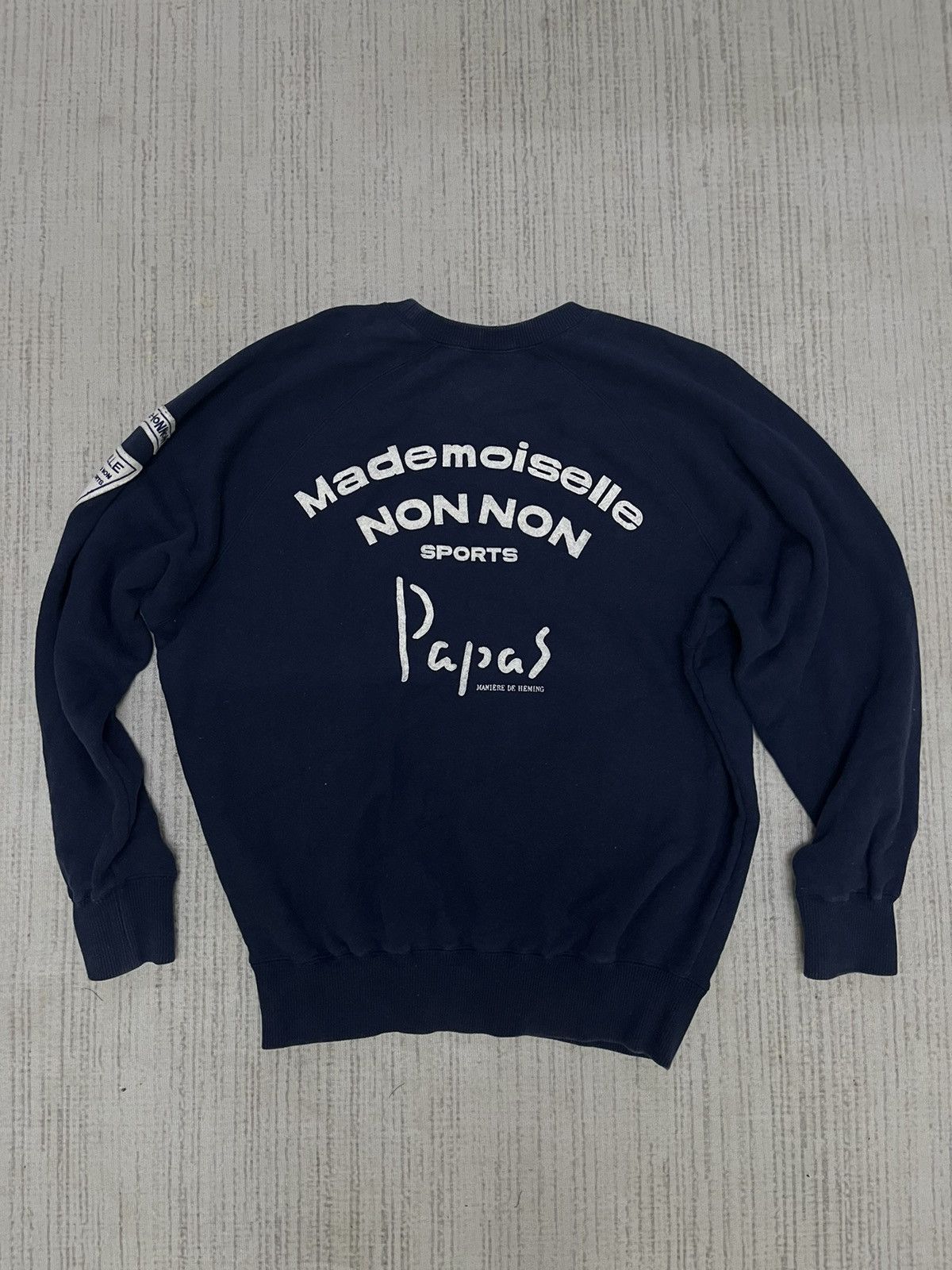 Issey Miyake × Mademoiselle Non Non × Tsumori Chisato Vintage 90s mademoiselle non non sweatshirt Size US M / EU 48-50 / 2 - 1 Thumbnail