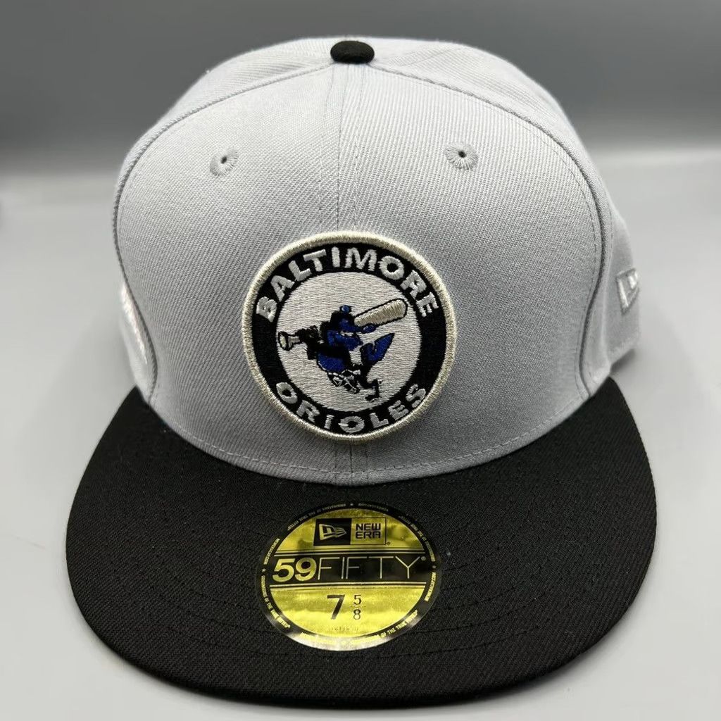 New Era Baltimore Orioles Hat Men 7 5/8 59Fifty New Era Fitted Cap Size ONE SIZE - 2 Thumbnail
