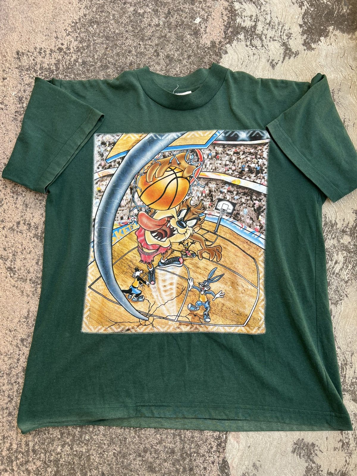 Vintage Vintage 90s Spacejam Big Print Size US L / EU 52-54 / 3 - 1 Thumbnail