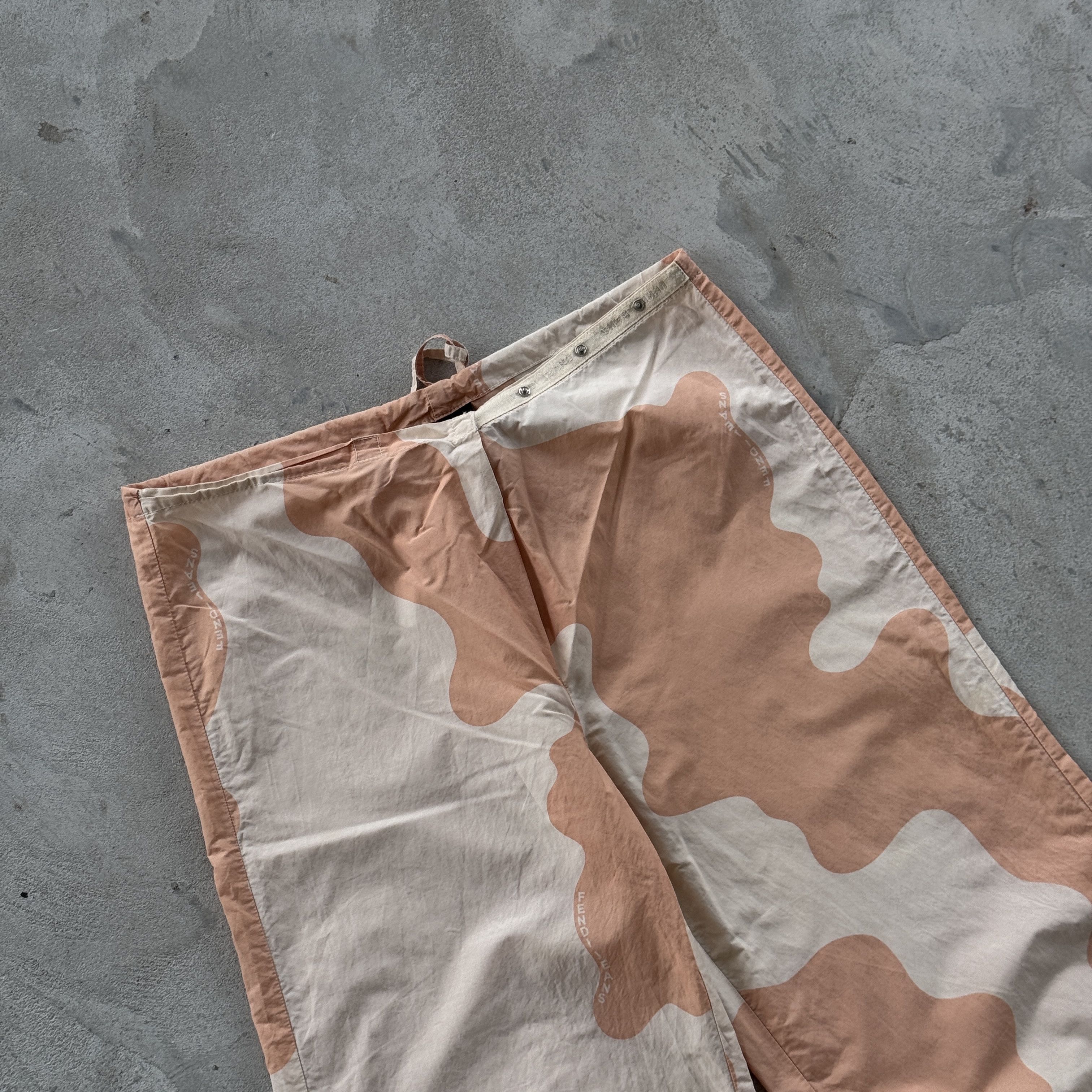 Fendi Vintage 90s Fendi Baggy Track Pants Size 28" / US 6 / IT 42 - 3 Thumbnail