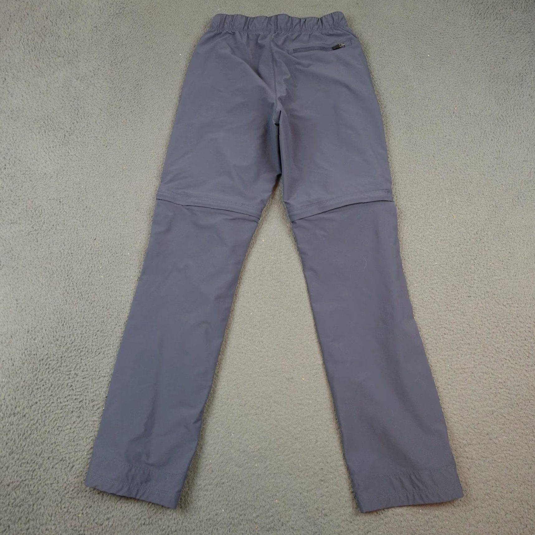 Vintage L.L.Bean Cresta Pants Womens 14 Gray Convertible Zip Off Hiking Quick Dry Nylon Pants Size 36" / US 14 / IT 50 - 5 Thumbnail