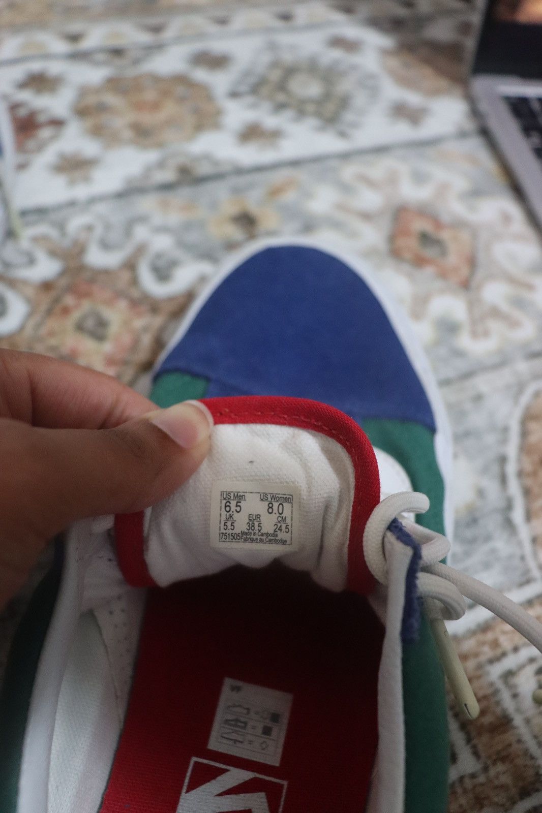 Vans Vans Color Blocked Sneakers Size US 8 / IT 38 - 4 Thumbnail