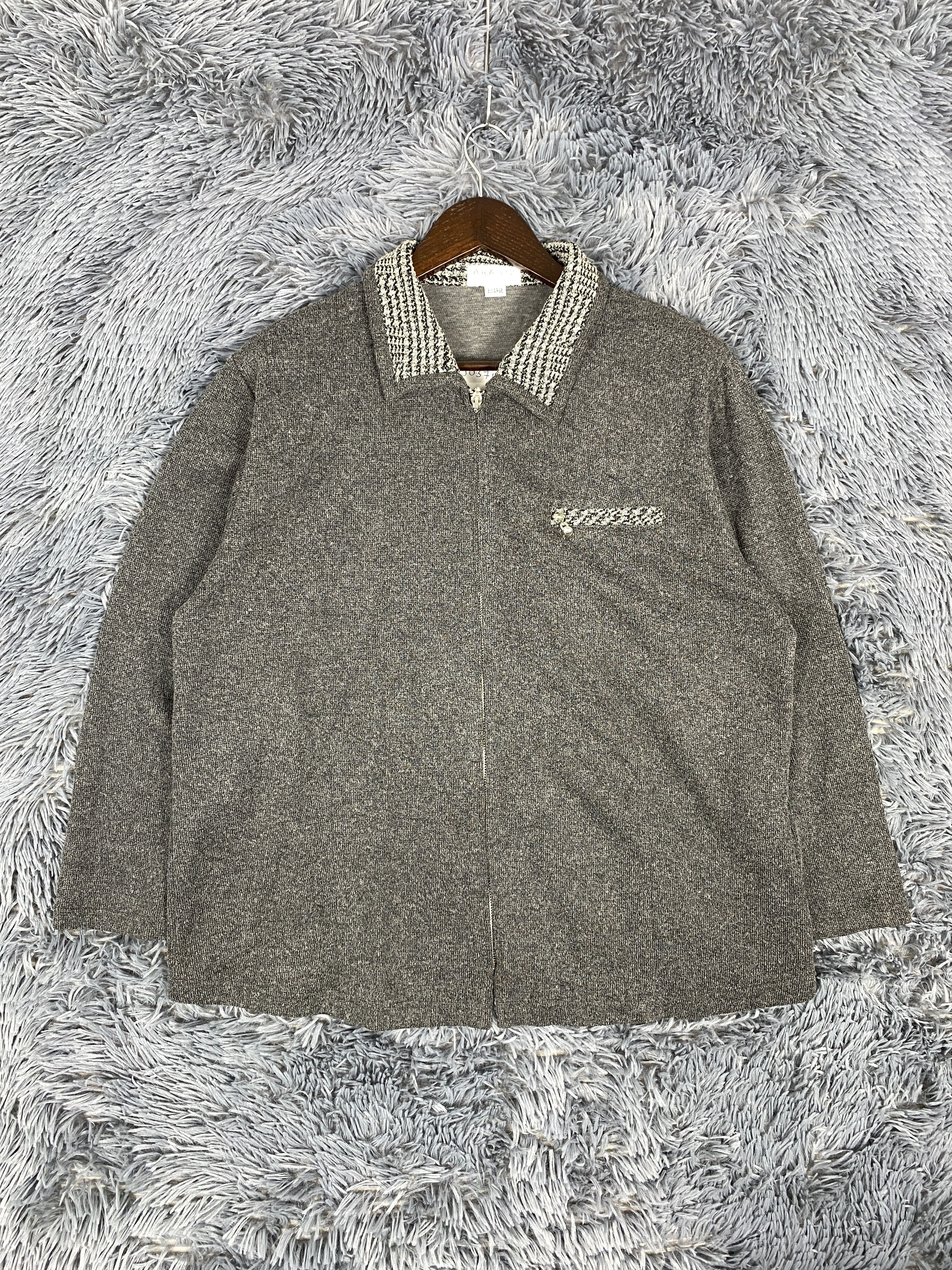 Japanese Brand Vintage Arabis Zip Up Light Jacket Size US XL / EU 56 / 4 - 1 Thumbnail
