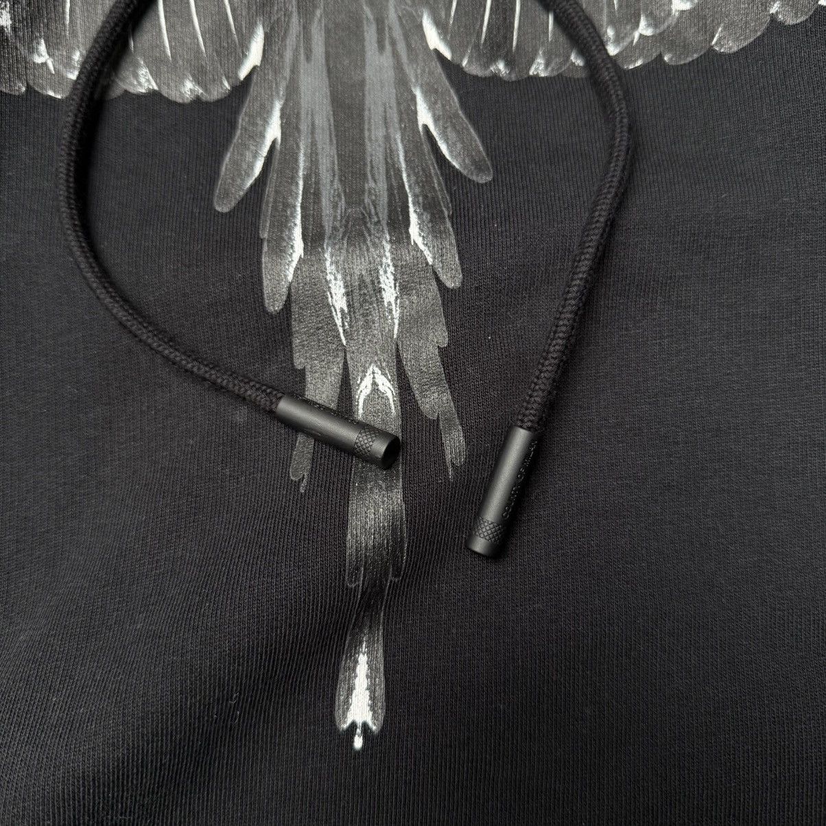 Marcelo Burlon Marcelo burlon black wings nwt hoodie Size US M / EU 48-50 / 2 - 9 Thumbnail