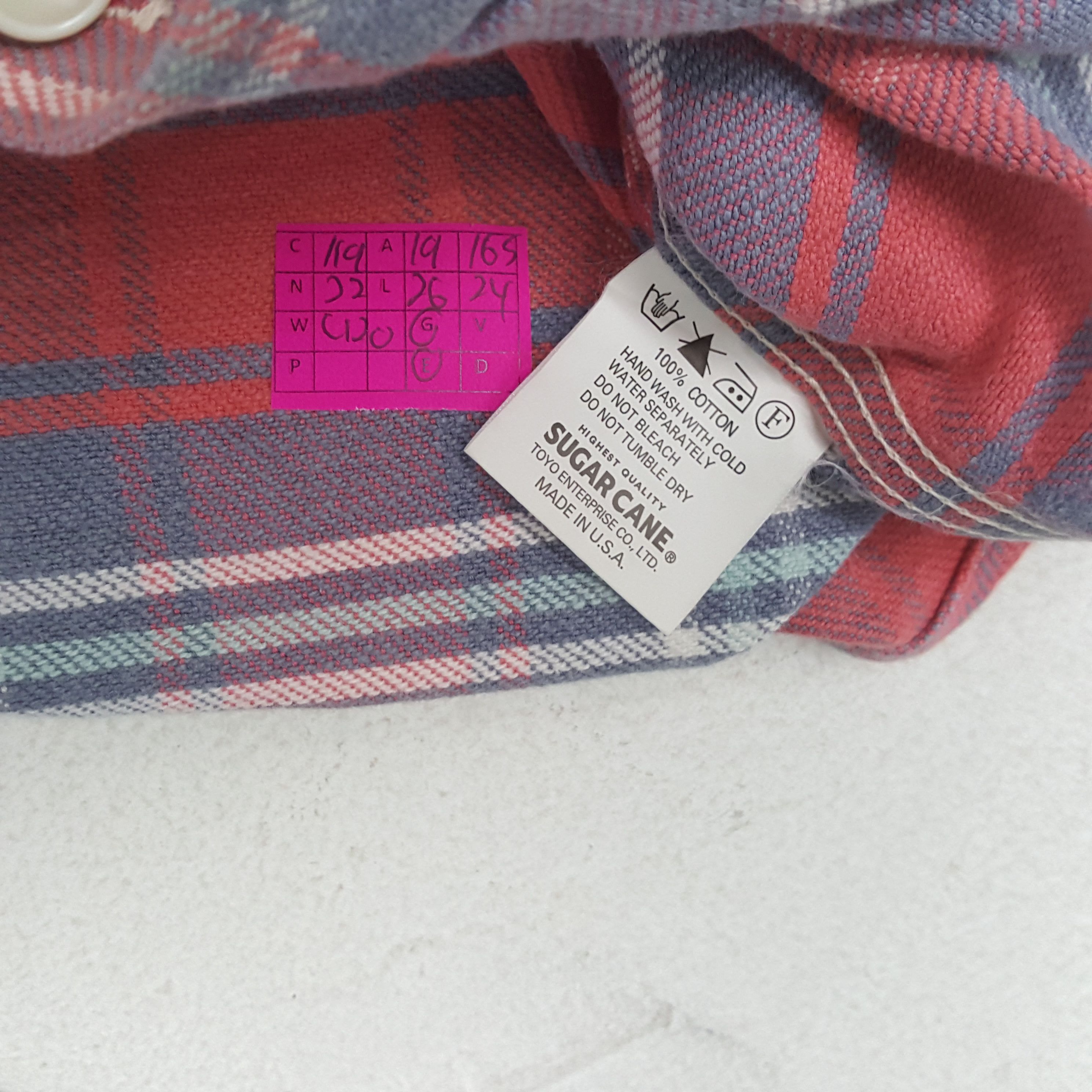 Japanese Brand × Sugar Cane × Vintage SUGAR CANE Rare Design Formal Casual Style Shirt Size US M / EU 48-50 / 2 - 7 Thumbnail