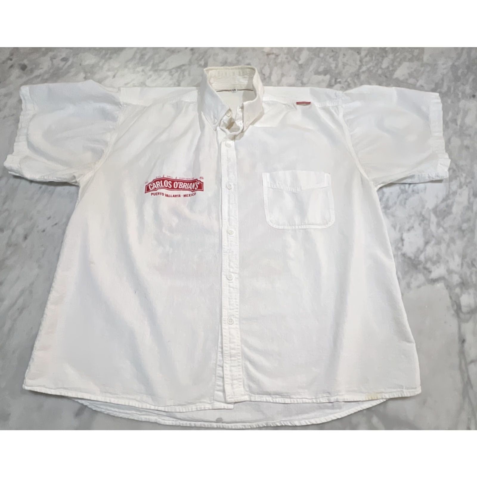 Vintage VINTAGE Carlos’N Charlie’s White Button-Up Shirt Men XL Graphic Print 90s Mexico Casual Size US XL / EU 56 / 4 - 5 Thumbnail