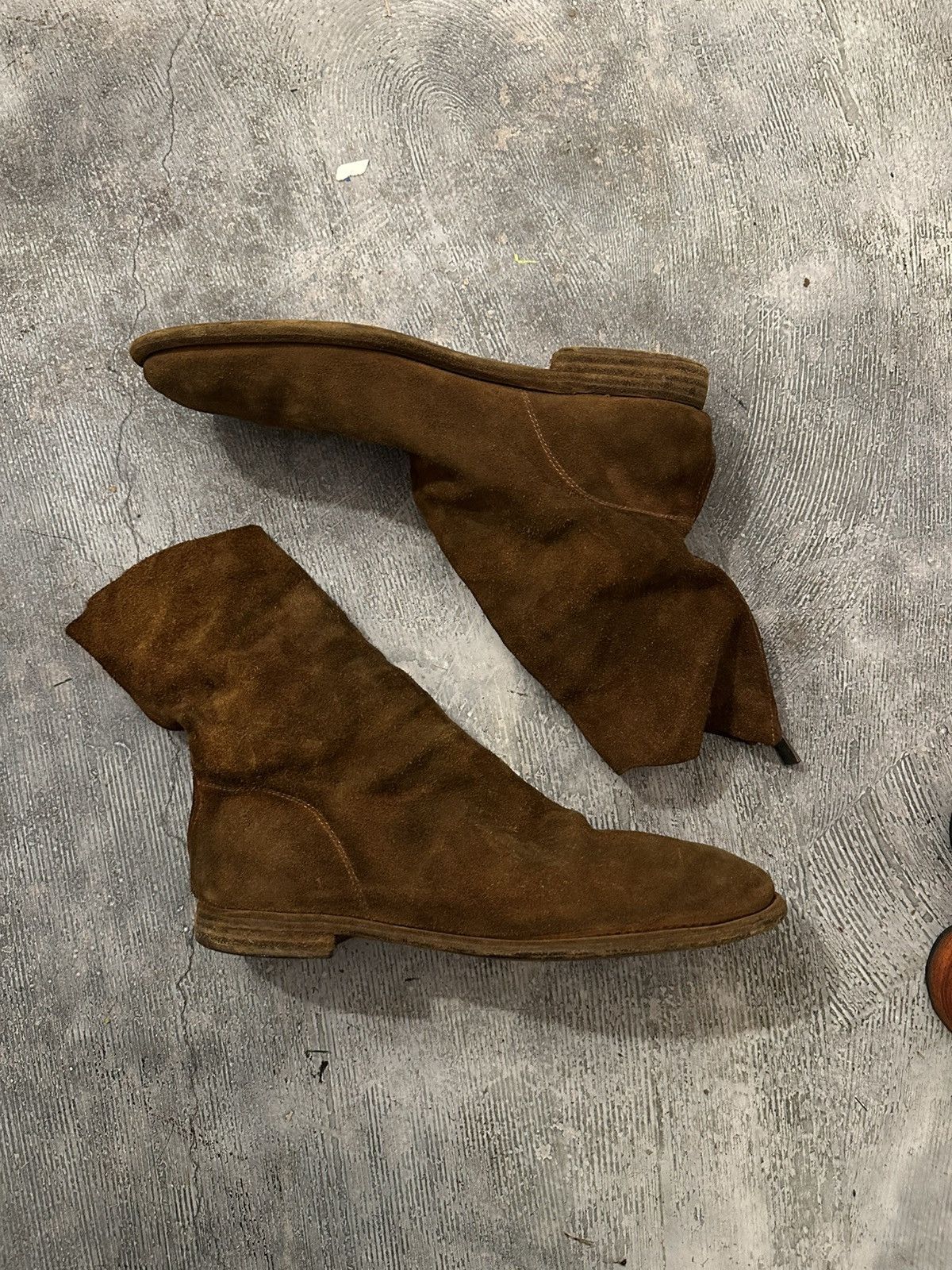 Guidi Cowboy guidi : 986 in reverse buffalo suede IT46/US13 Size US 13 / EU 46 - 1 Thumbnail