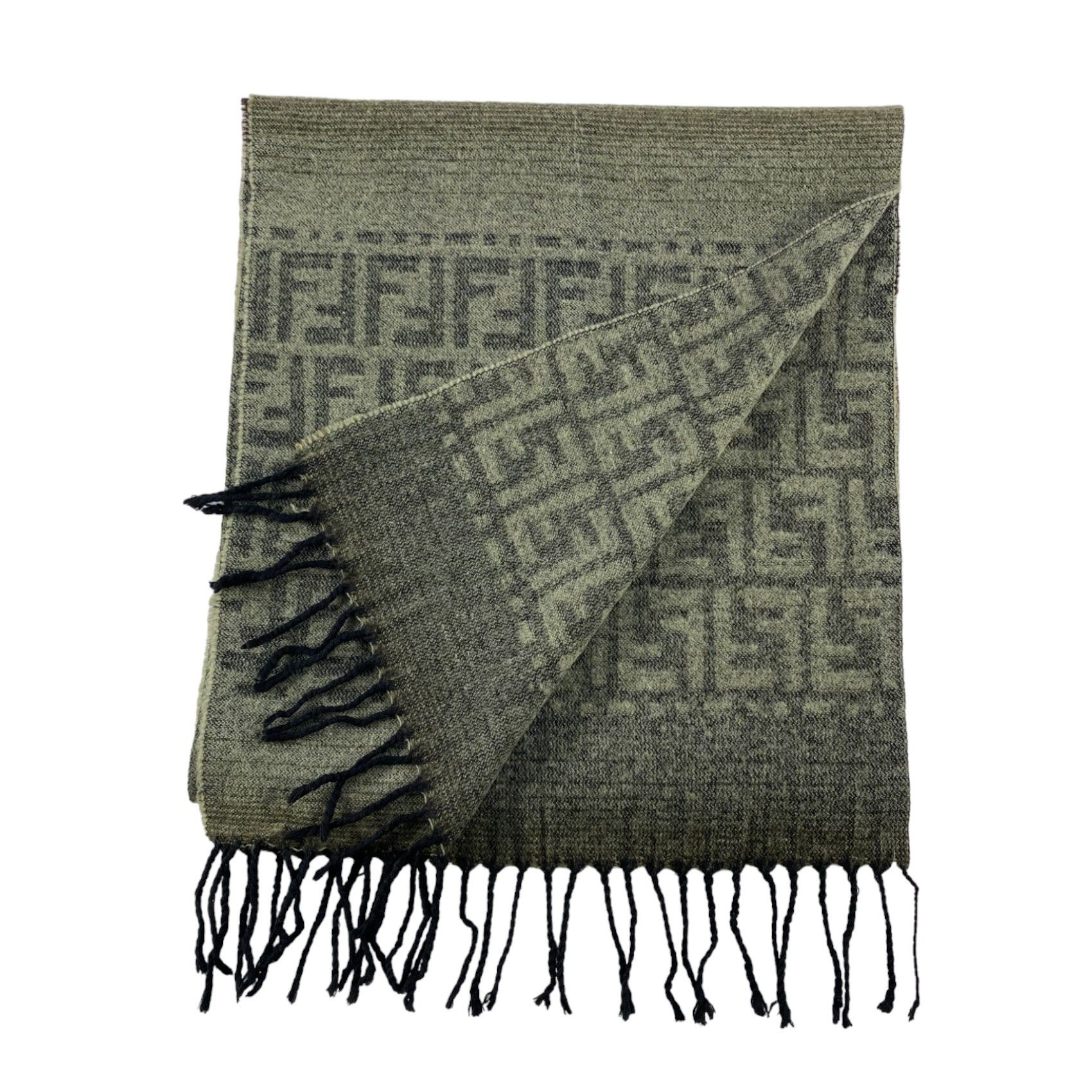 Fendi × Vintage Fendi Scarf / Muffler / Neckwear - WW1014 Size ONE SIZE - 3 Thumbnail