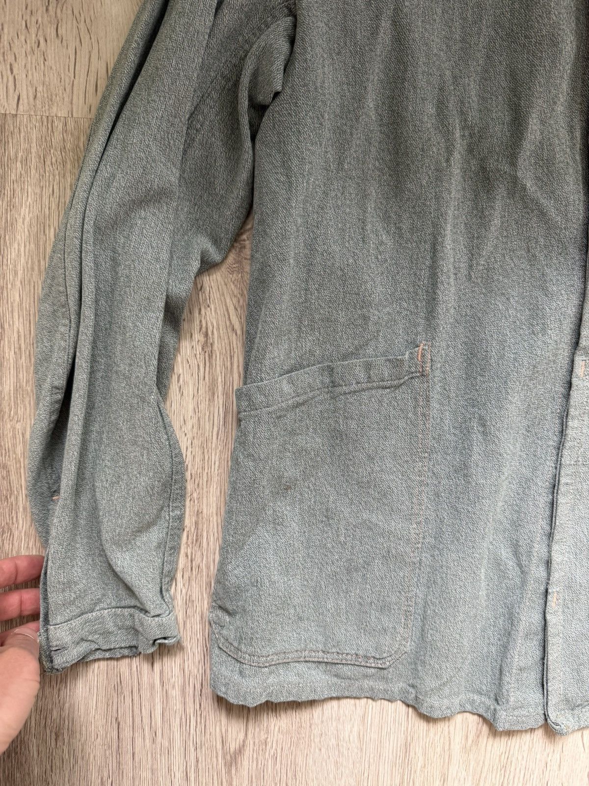 Other Vintage French Workwear Chore Jacket Sanfor Faded 50s 60s Size US M / EU 48-50 / 2 - 2 Thumbnail