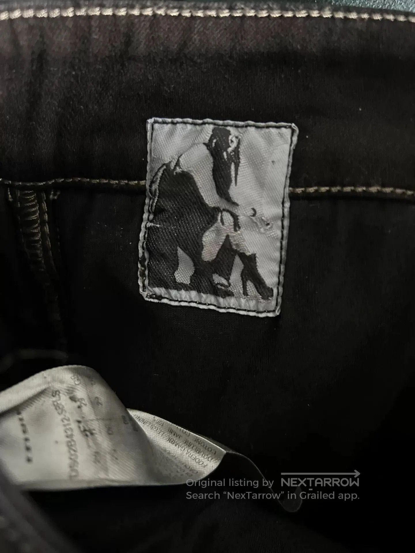 Rick Owens Drkshdw Rick Owens Drkshdw Black Denim Pants Size 29. Size US 29 - 6 Thumbnail
