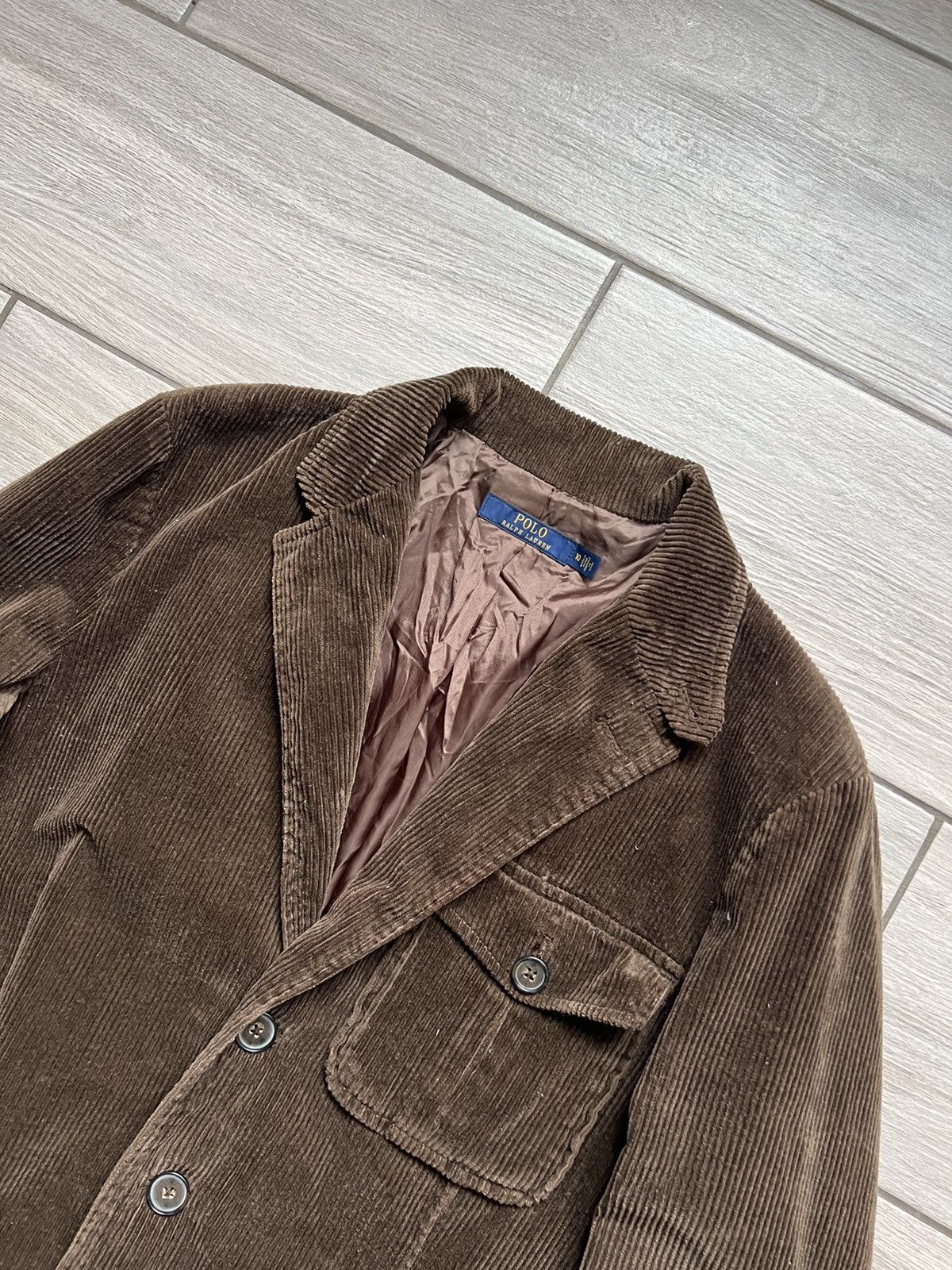 Polo Ralph Lauren × Ralph Lauren × Vintage Vintage Polo Ralph Lauren Corduroy Blazer Size S / US 4 / IT 40 - 5 Thumbnail