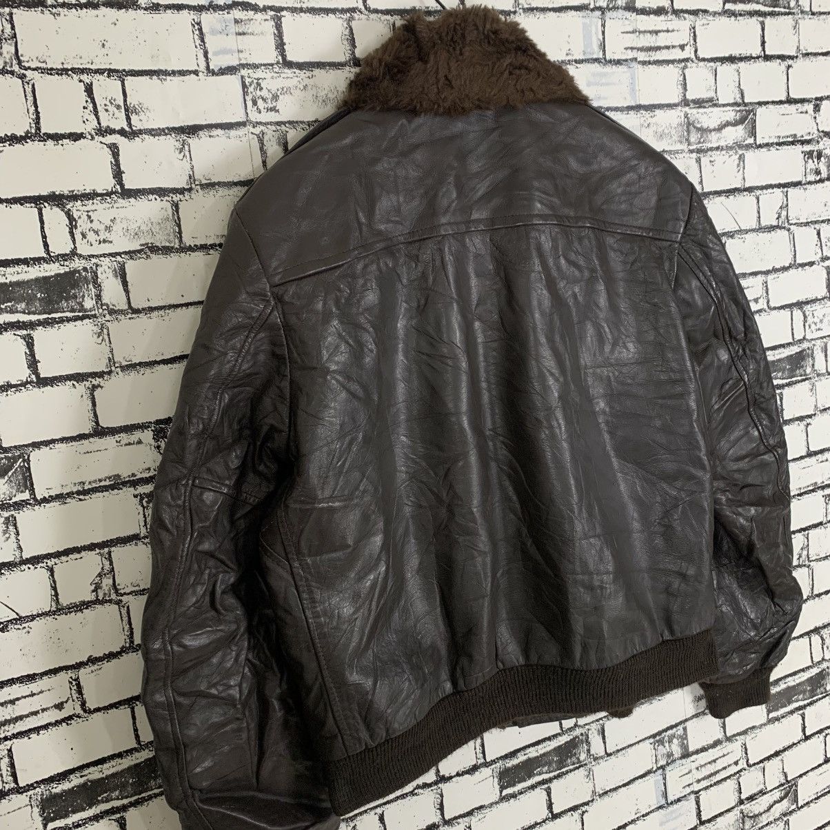 Genuine Leather Vintage Cooper Genuine Leather Jacket Sherpa Bomber Jacket Size US M / EU 48-50 / 2 - 8 Thumbnail