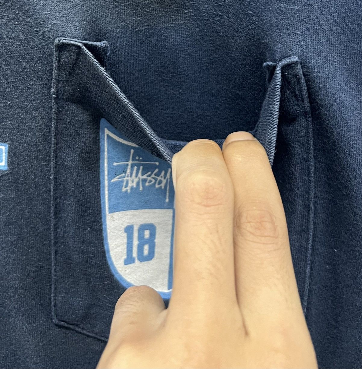 Stussy × Vintage Vintage stussy single pocket Size US L / EU 52-54 / 3 - 5 Thumbnail