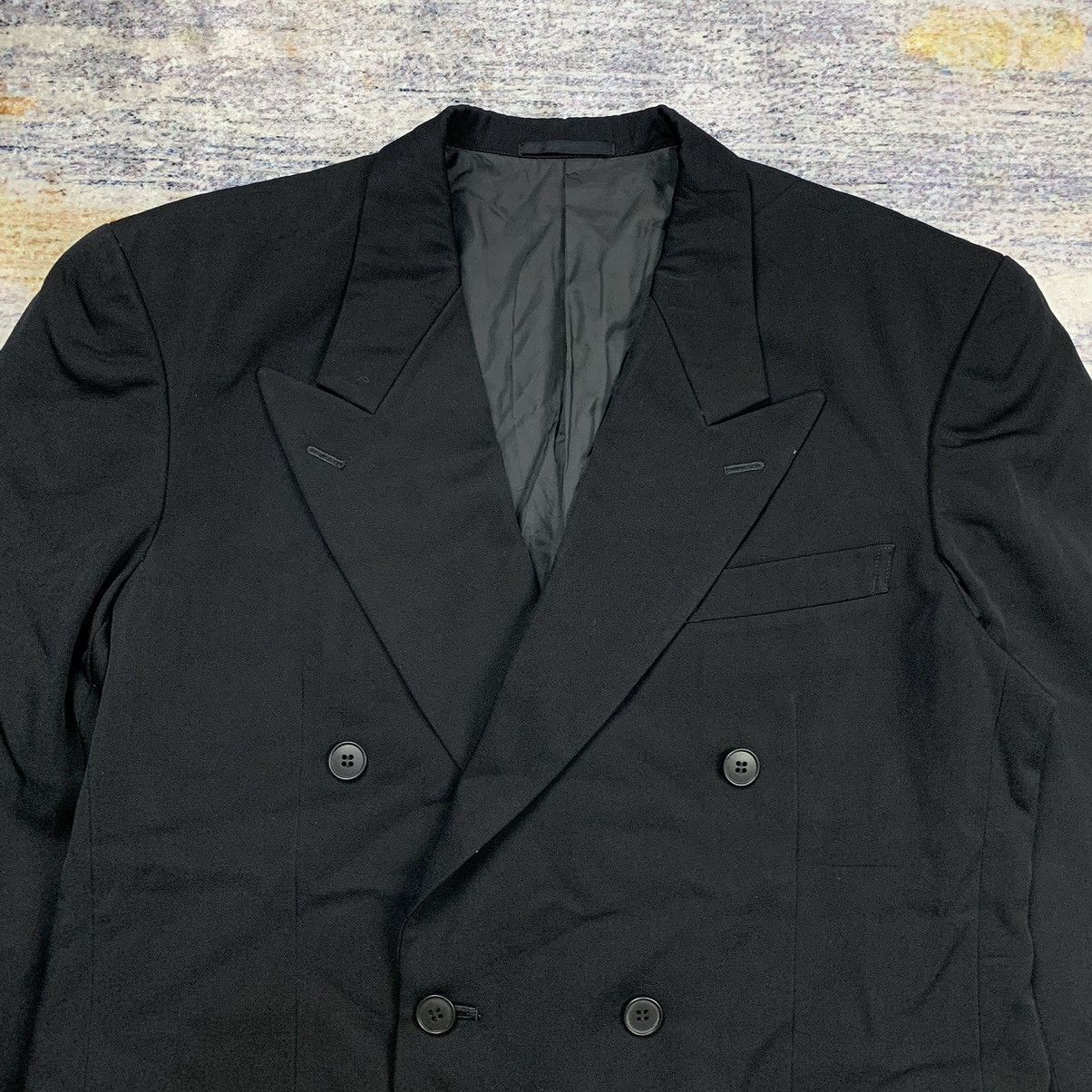 Yohji Yamamoto L.Q. Y’s for men double breasted blazer size L Size 40R - 2 Thumbnail