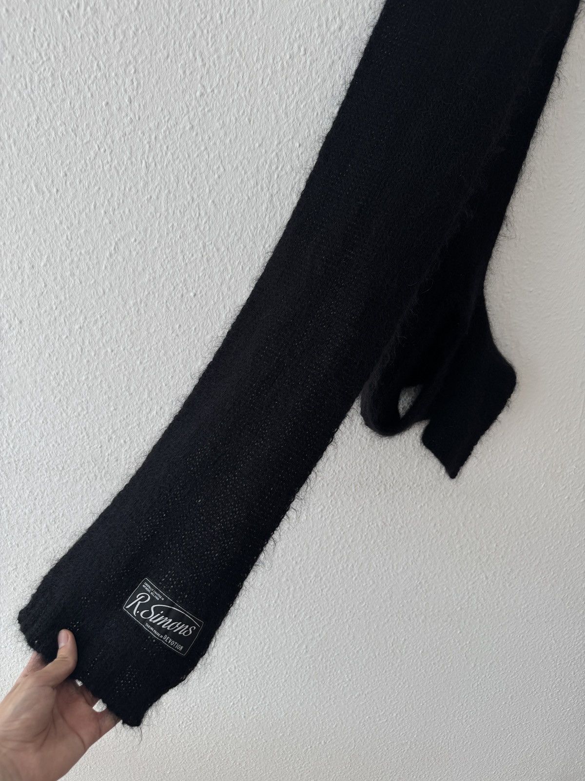 Raf Simons Raf Simons Wool Mohair Scarf Size ONE SIZE - 2 Thumbnail