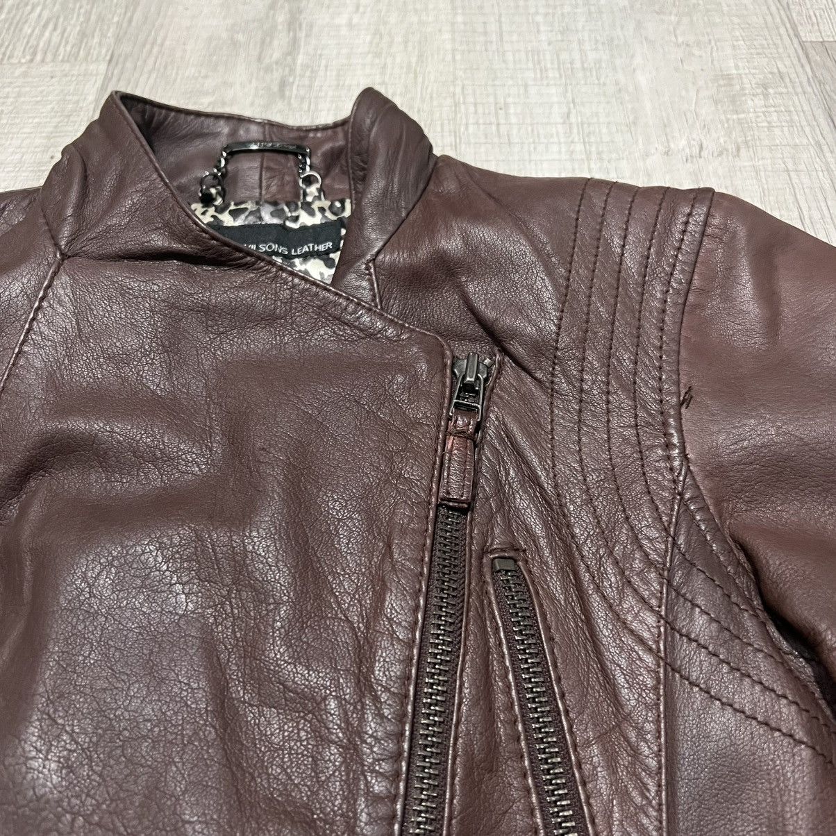 Wilsons Leather Wilson's Leather 100% genuine leather jacket Size XS / US 0-2 / IT 36-38 - 4 Thumbnail