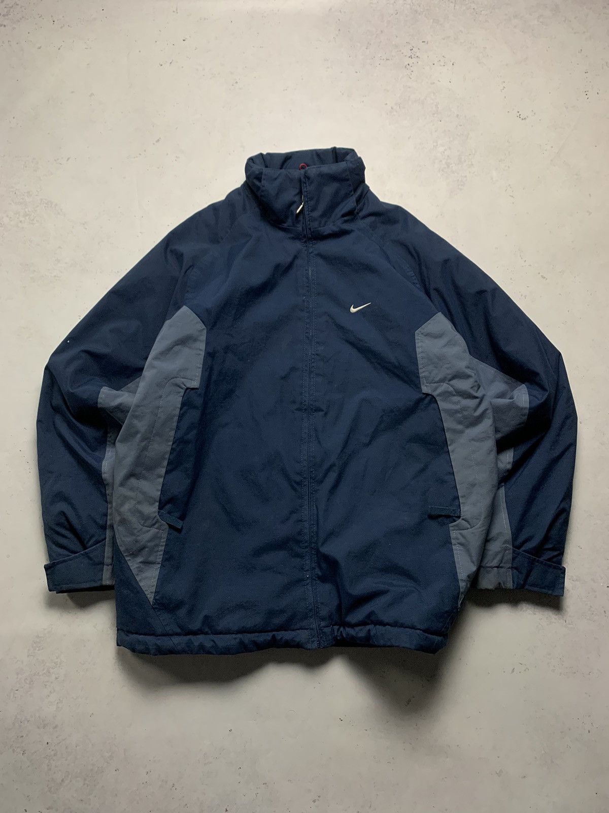 Nike × Vintage Vintage Nike Big Swoosh Winter Puffer Down Jacket M Size US M / EU 48-50 / 2 - 2 Thumbnail