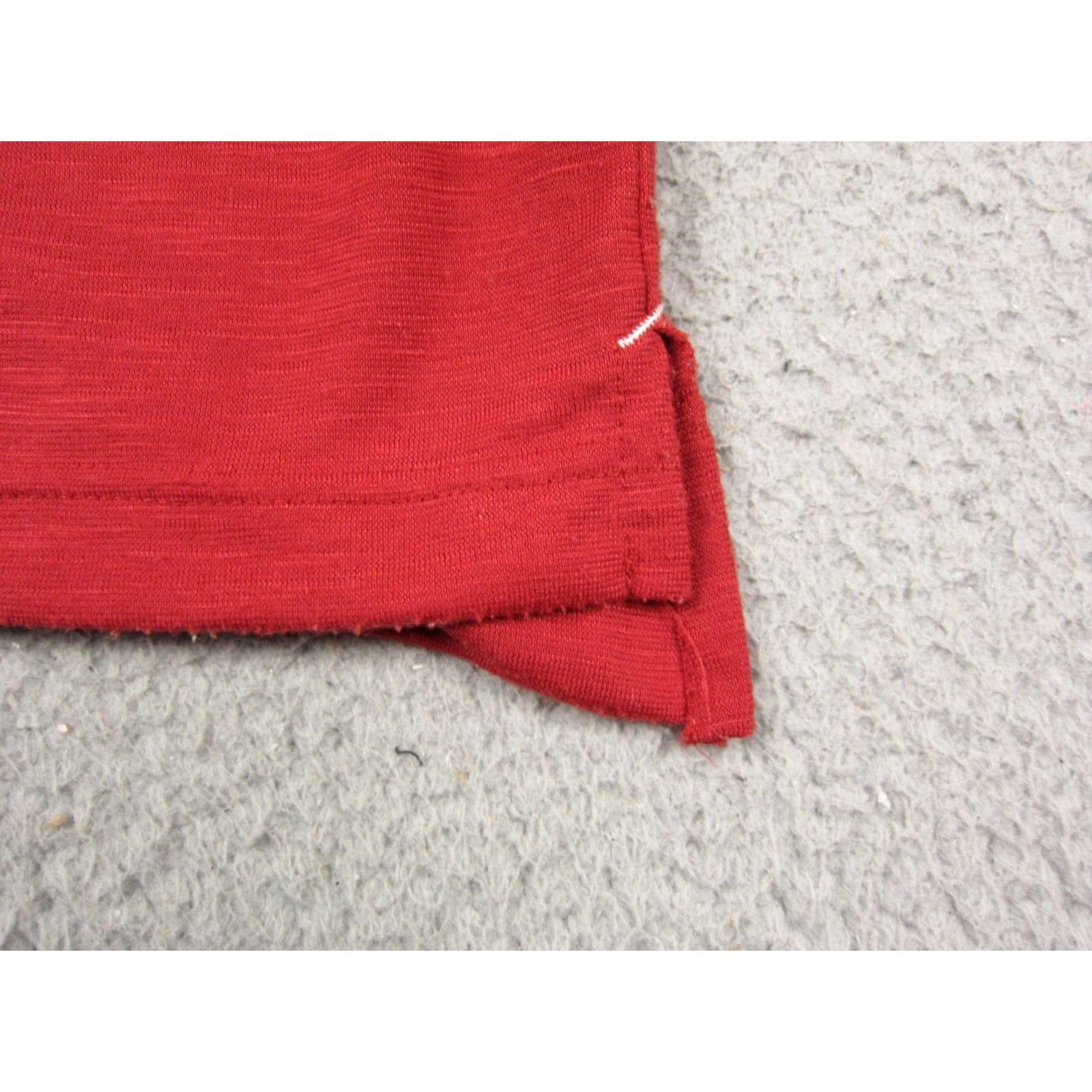 Nike VINTAGE Nike Dri-FIT Shirt Mens L Red 90s Nike Shirt Long Sleeve Gym Size US L / EU 52-54 / 3 - 6 Thumbnail