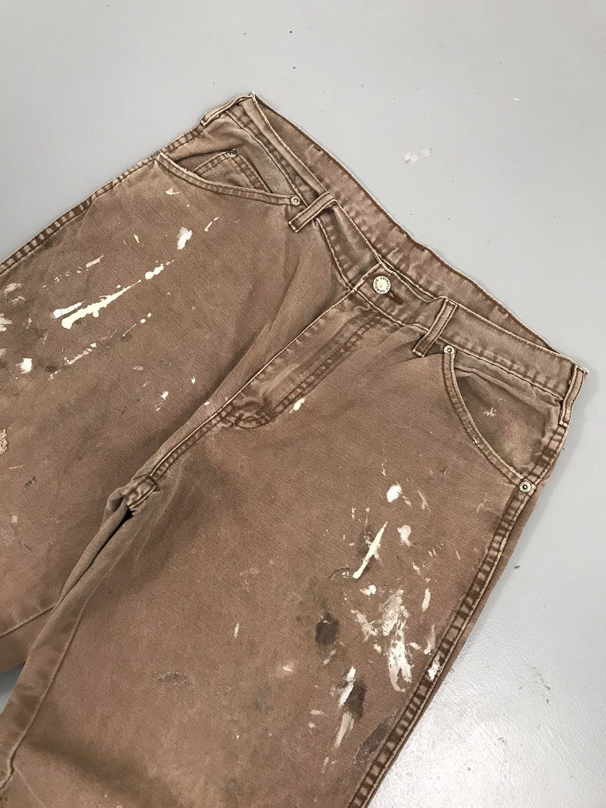Dickies × Vintage Vintage Dickies carpenter faded denim Size US 34 / EU 50 - 4 Thumbnail