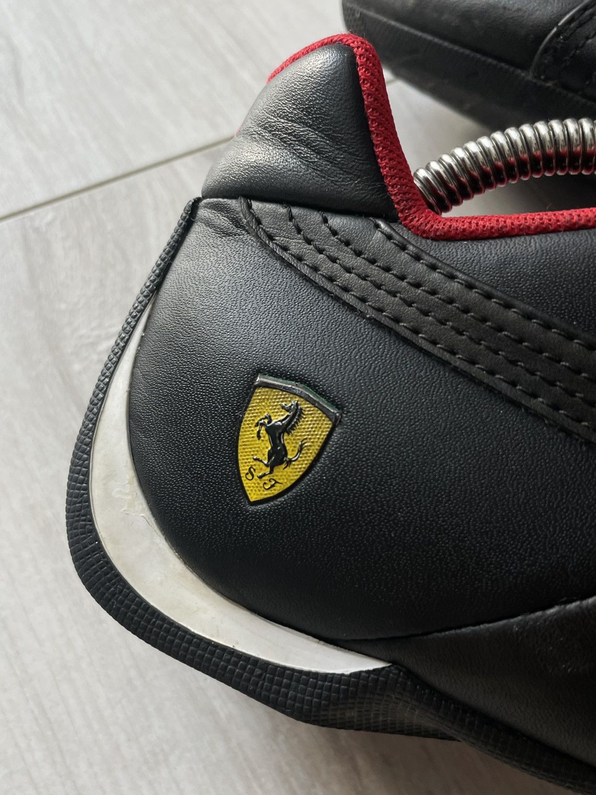 Puma Vintage 00's Puma Ferrari Y2K Leather Sneakers Speedcat Size US 10 / EU 43 - 5 Thumbnail