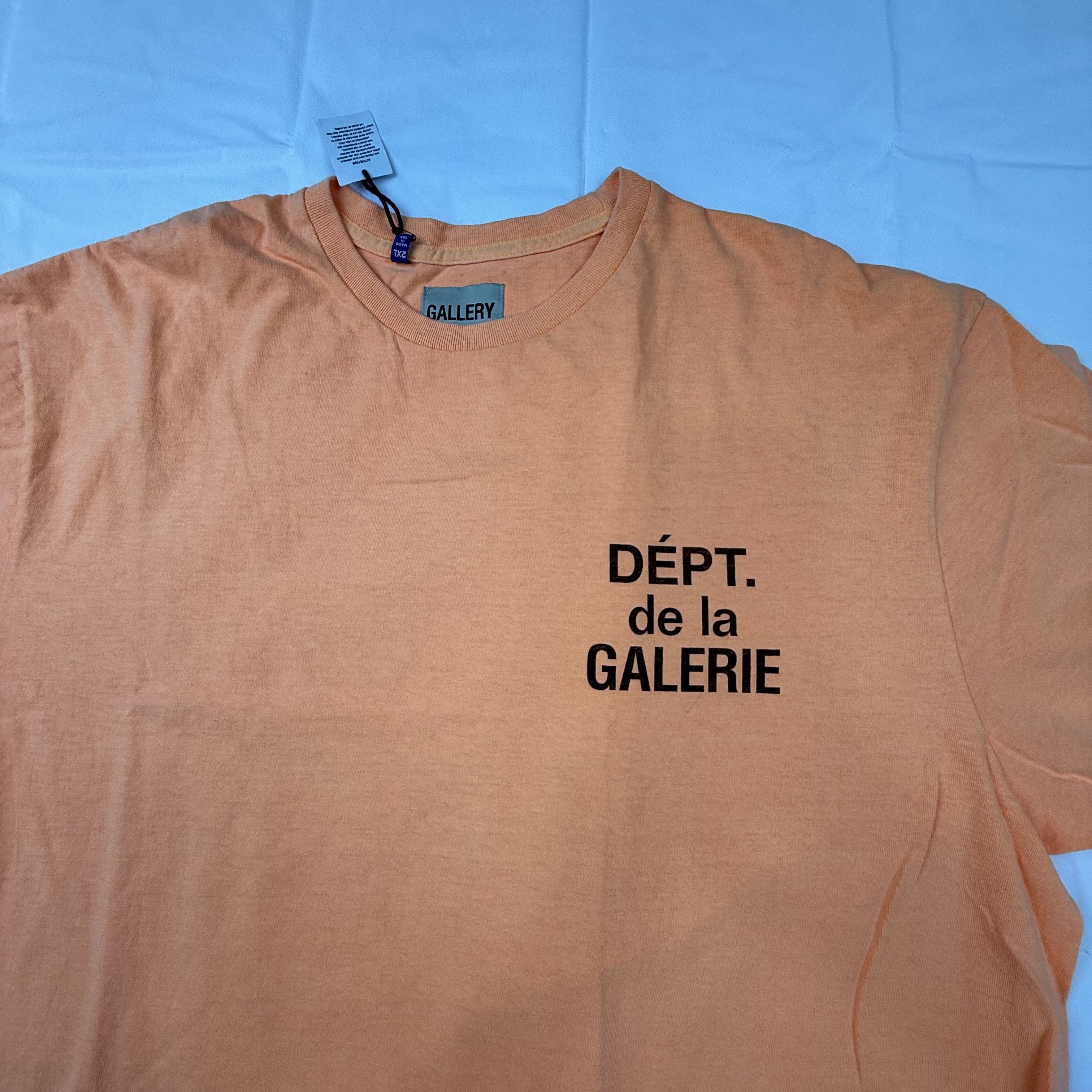 Gallery Dept. Gallery Dept Dept de la Galerie Orange Graphic T-Shirt Mens Size US XXL / EU 58 / 5 - 1 Thumbnail