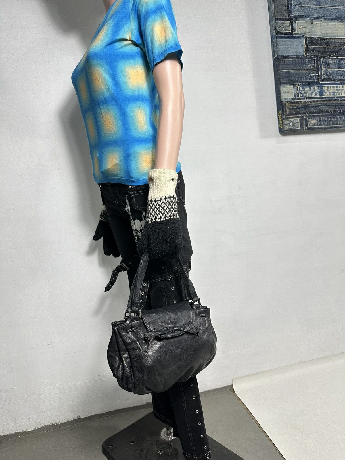 Yohji Yamamoto Ysaccs By Yohji Yamamoto Leather hobo Bag Size ONE SIZE - 4 Thumbnail