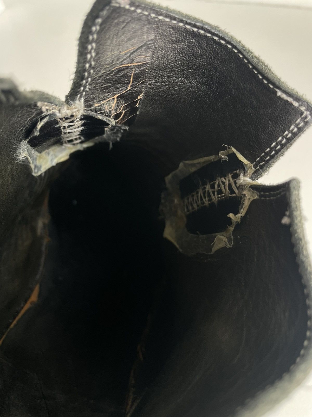 A1923 Handmade A1923 ankle boots in one-piece horse leather Size US 10 / EU 43 - 10 Thumbnail