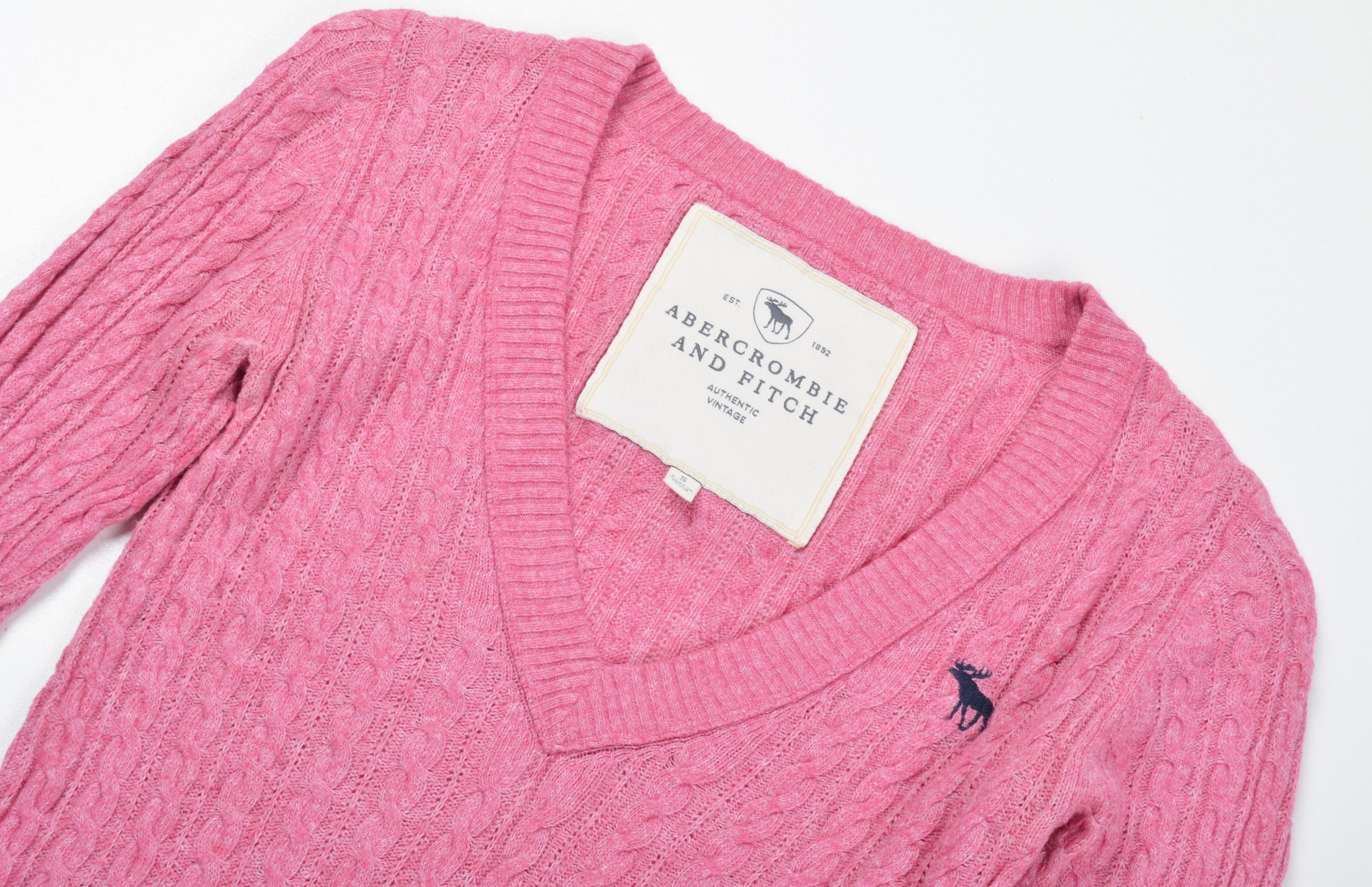Abercrombie & Fitch Abercrombie & Fitch Y2K Angora Rabbit Blend Babydoll Jumper Size S / US 4 / IT 40 - 4 Thumbnail