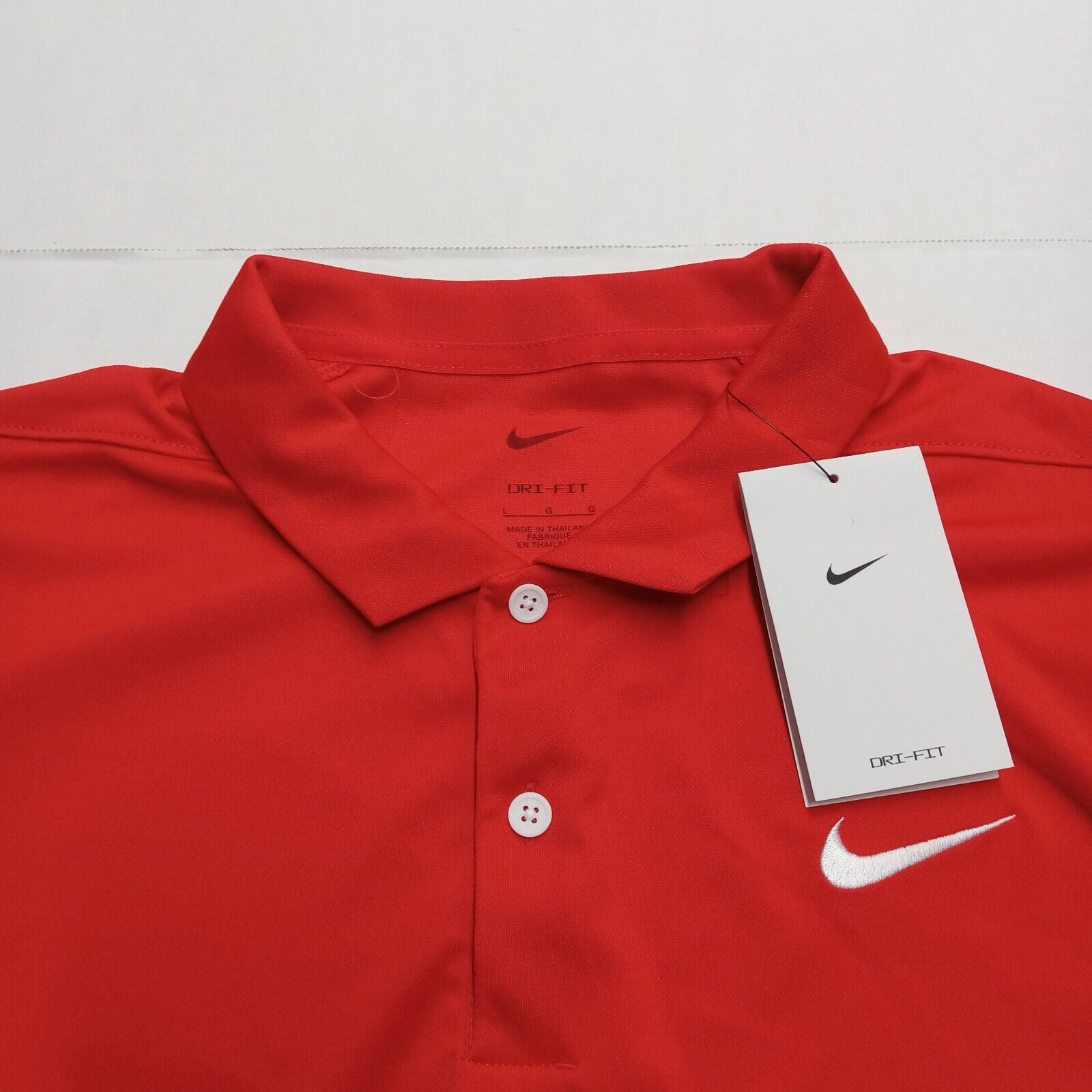 Nike Nike Dri-Fit Polo Shirt Men's L Large 2-Button Golf CU9792 Size US L / EU 52-54 / 3 - 2 Thumbnail