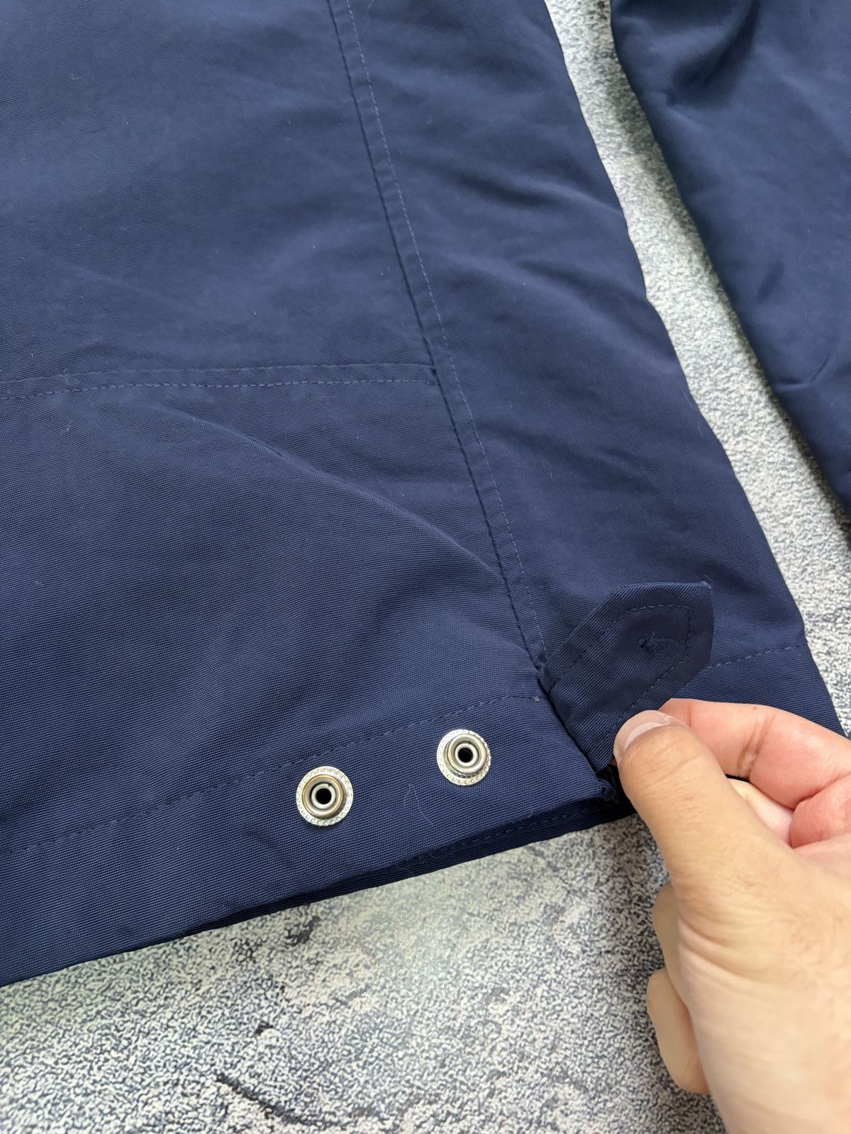 Diesel Diesel Blue Nylon Biker Bomber Jacket XL Cafe Racer Full Zip Size US XL / EU 56 / 4 - 11 Thumbnail