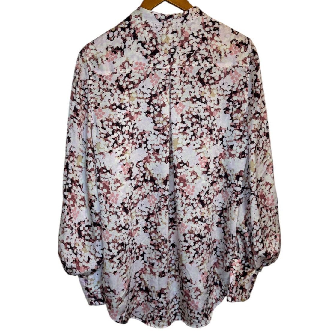 Equipment Equipment Blouse Women Medium Pink Floral Business Work Size M / US 6-8 / IT 42-44 - 4 Thumbnail