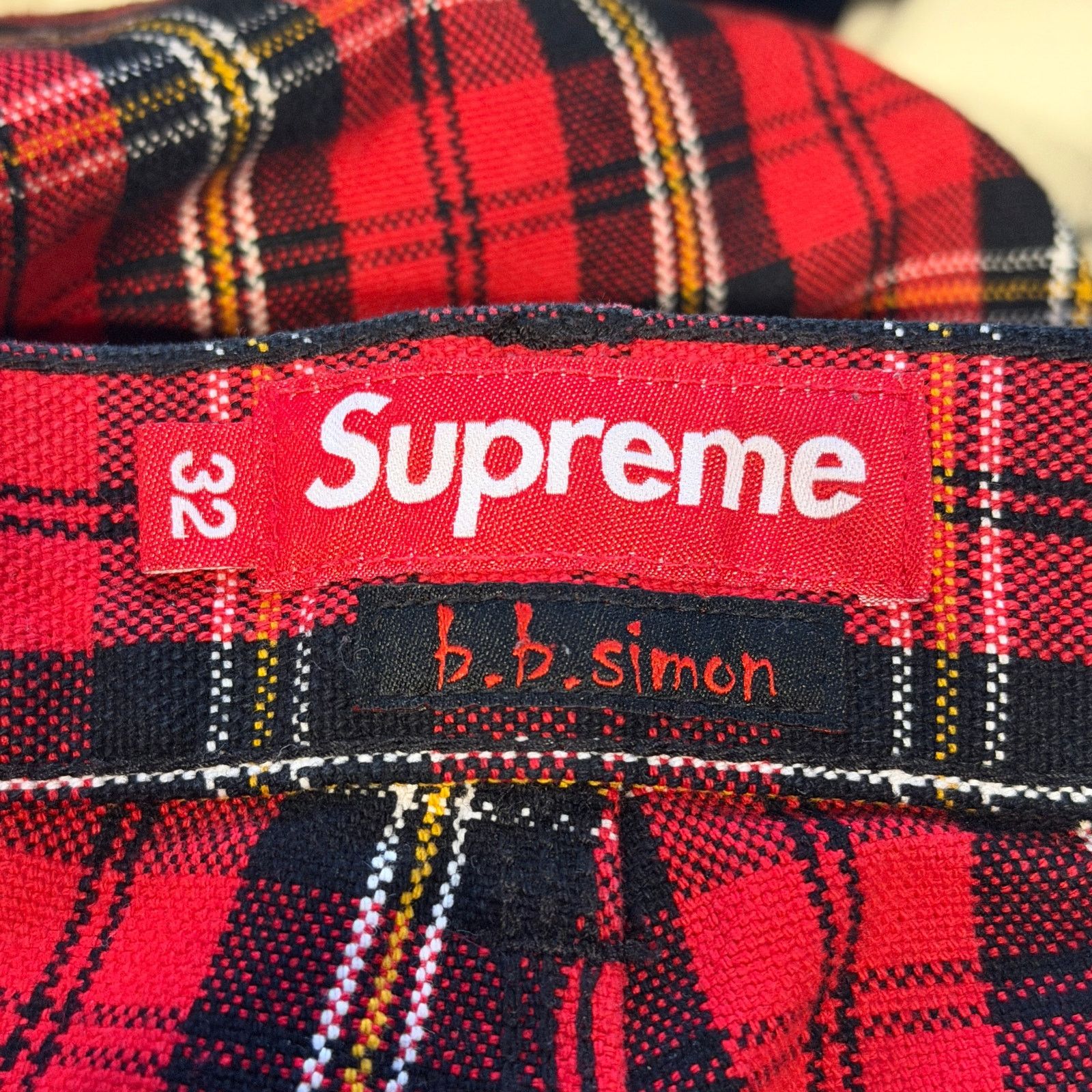 B.B. Simon × Supreme Supreme x B.B Simon Quilted Double Knee Painter Paint Size US 32 / EU 48 - 10 Thumbnail