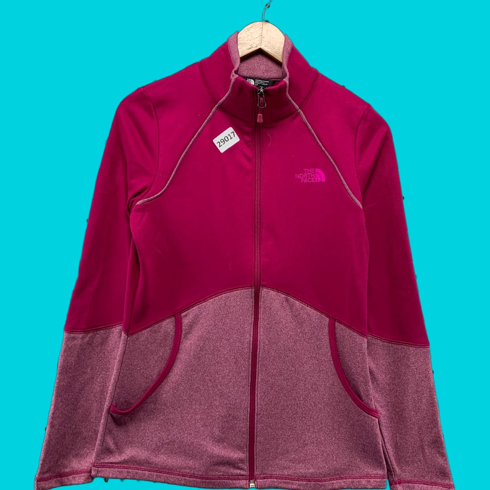 The North Face The North Face Active Jacket Women Small Pink Fuchsia Full Zip Run 17.5x25 Jacket Womens Small Pink Fuchsia Full Zip 90s? Size S / US 4 / IT 40 - 1 Thumbnail