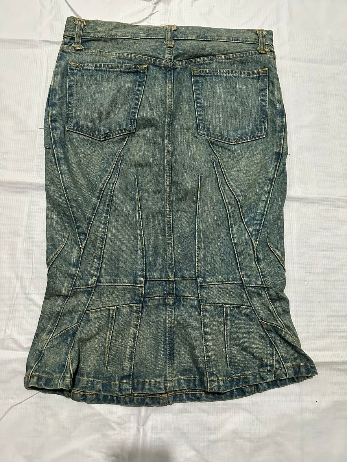 Comme des Garcons × Junya Watanabe 🔥Junya Watanabe Comme Des Garcons FW 2004 Mermaid Skirt Size 30" / US 8 / IT 44 - 5 Thumbnail