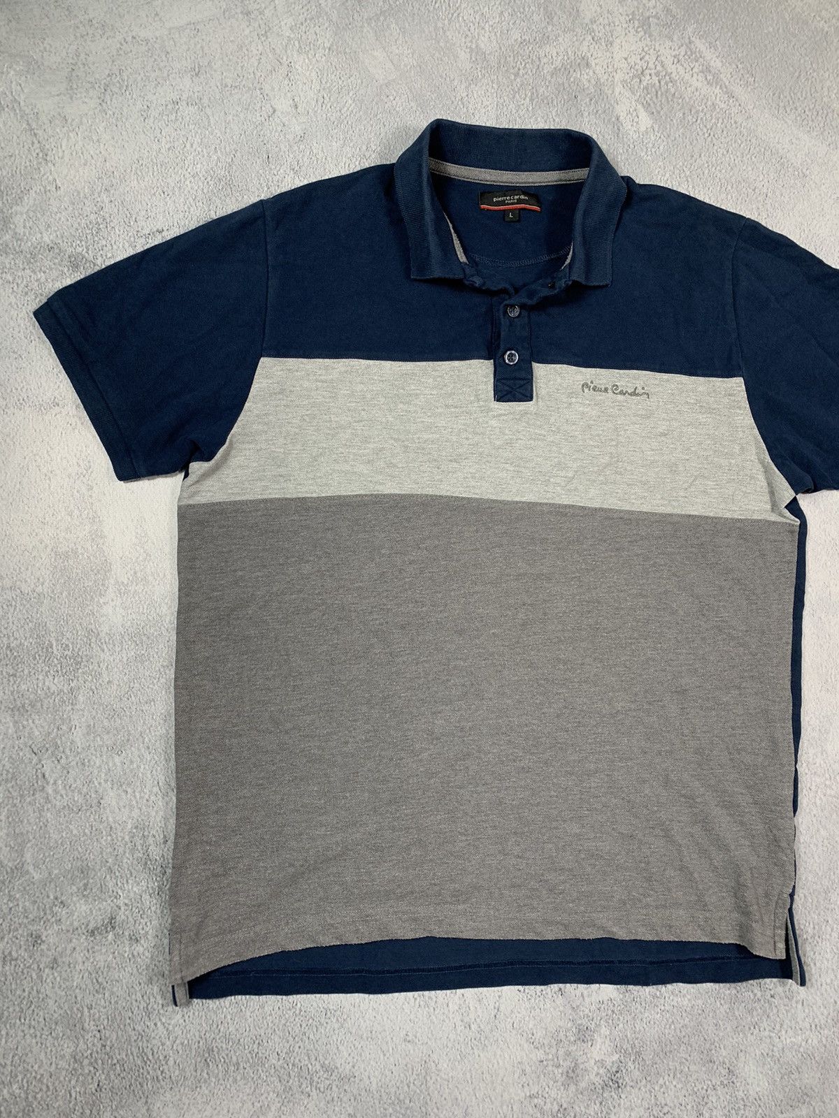 Pierre Cardin × Vintage Vintage Y2K Pierre Cardin 1/4 button polos tee size L Size US L / EU 52-54 / 3 - 2 Thumbnail