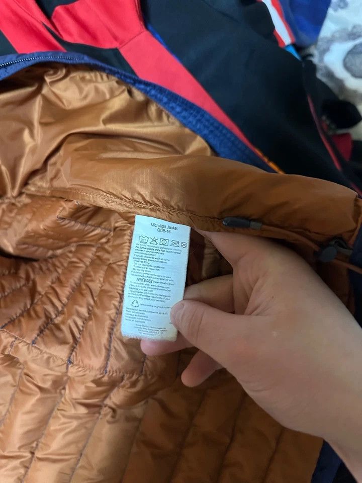 Rab Rab Microlight Alpine Jacket Mens Medium Blue Down Size US M / EU 48-50 / 2 - 10 Thumbnail