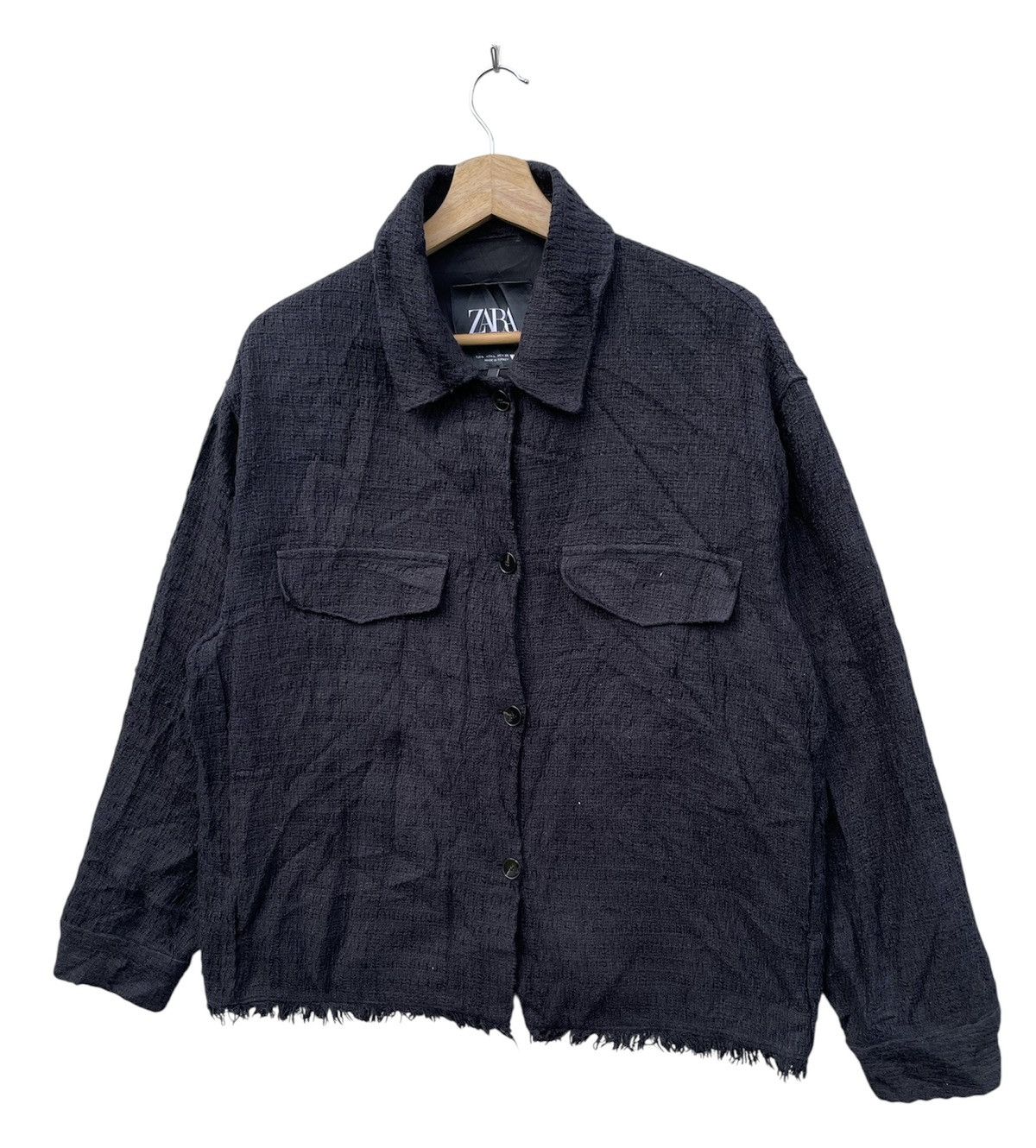 Zara 🔥Accept Binding Offer🔥 Zara Jacket Wool Size US L / EU 52-54 / 3 - 2 Thumbnail