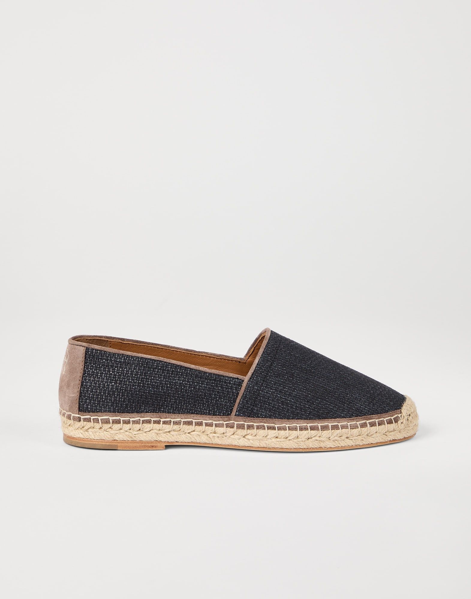 Brunello Cucinelli o1la1rc1a0326 Techno Raffia Espadrilles in Black Size US 8 / EU 41 - 1 Thumbnail