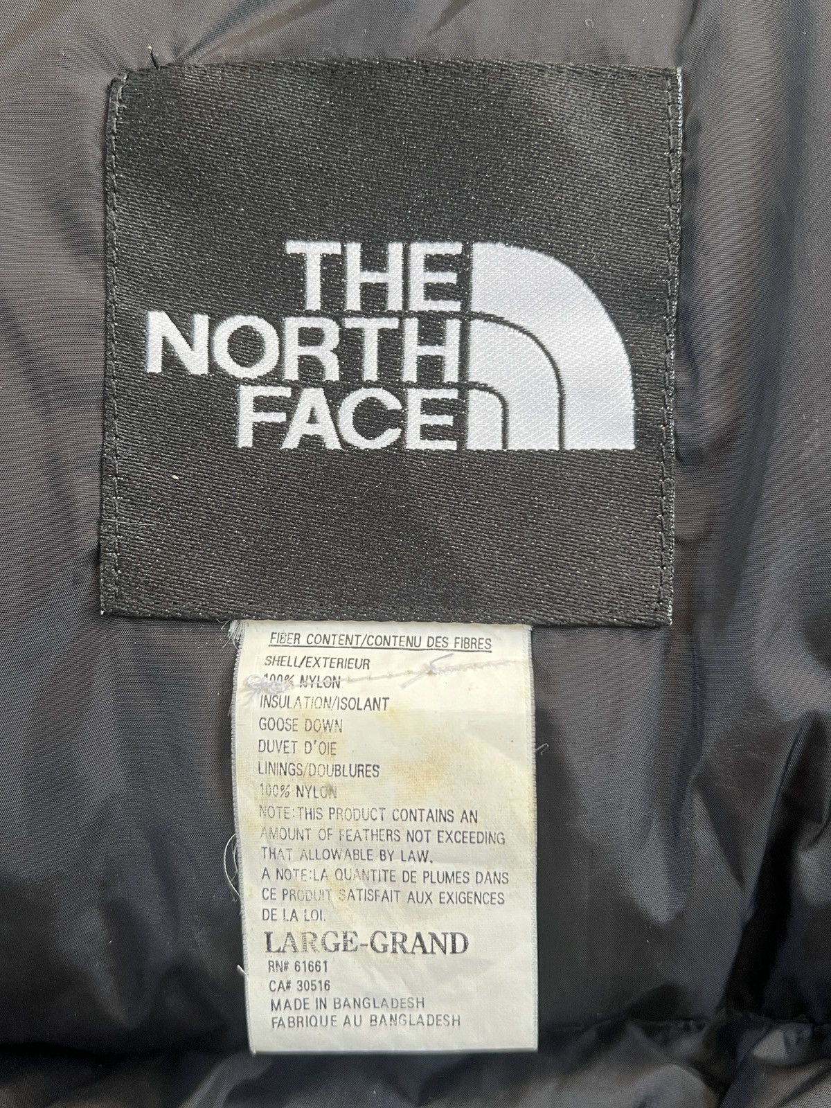 The North Face × Vintage Vintage The North Face Stow Pocket Puffer Down Jacket Size US L / EU 52-54 / 3 - 20 Thumbnail