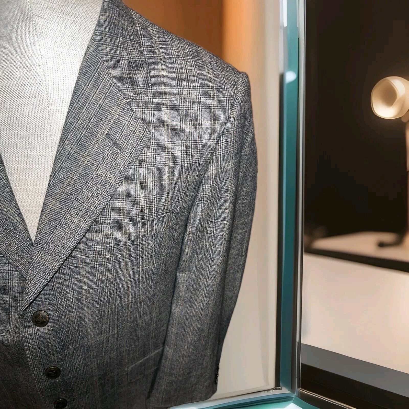 Hickey Freeman Vintage Hickey-Freeman 100% Wool Blazer 42R Size 42R - 4 Thumbnail