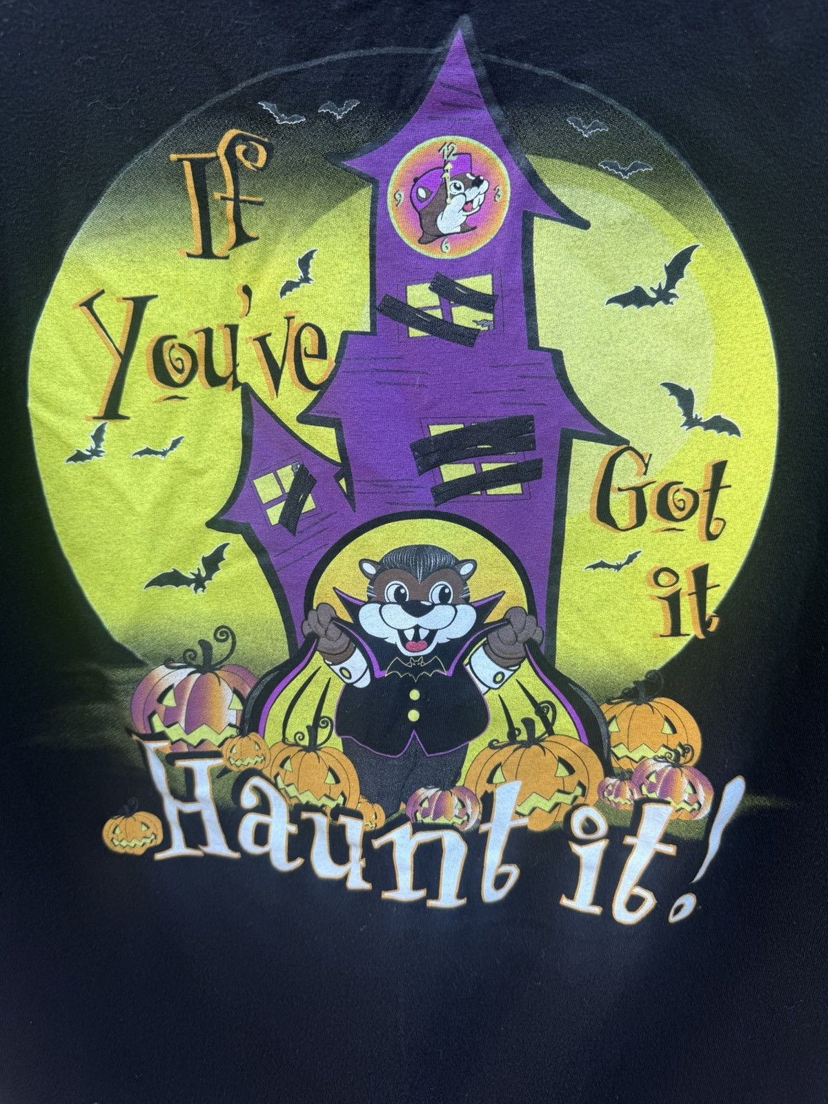 Other Bucees Halloween Glow In The Dark T Shirt Black Haunt It Size US L / EU 52-54 / 3 - 5 Thumbnail